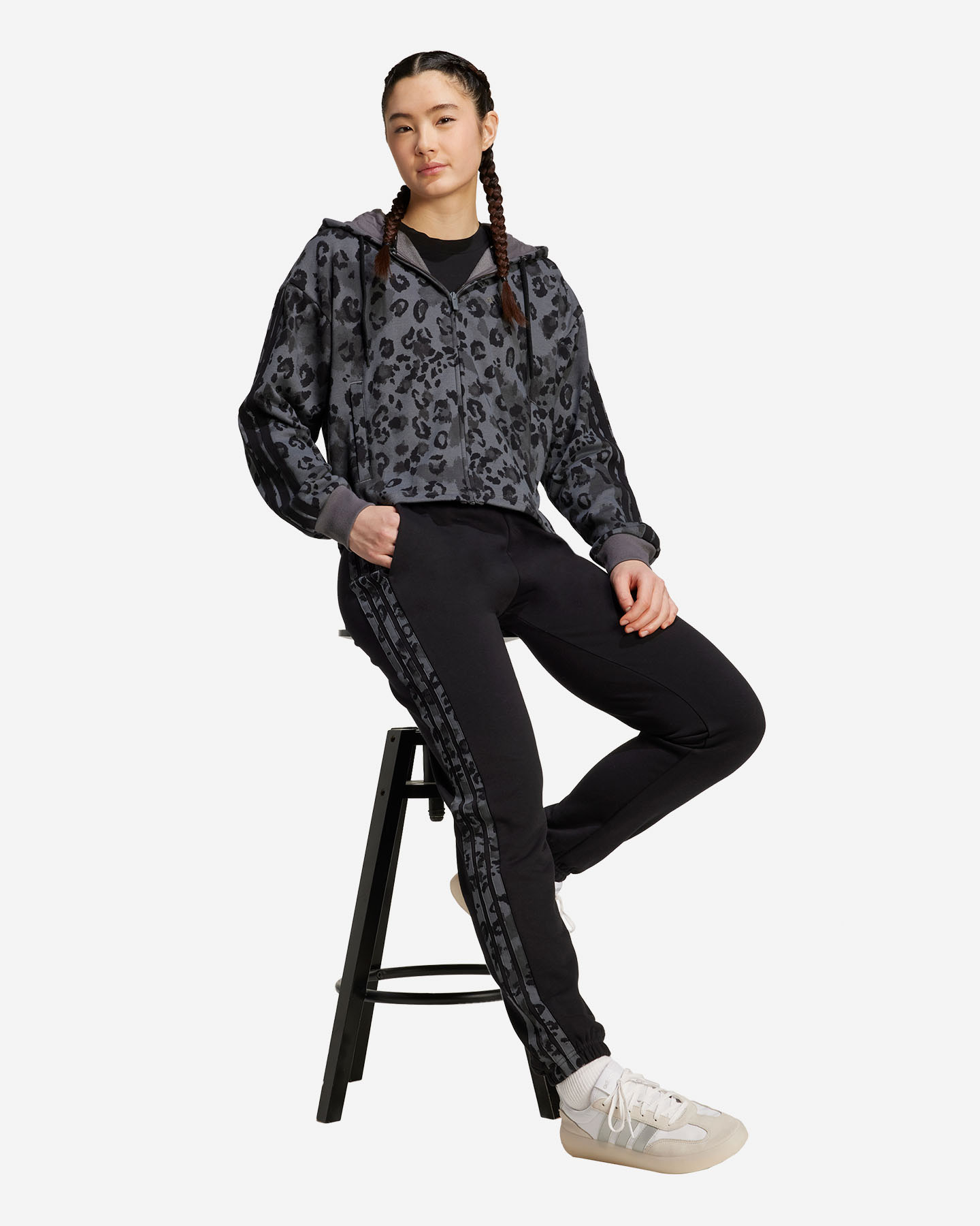 Felpa ADIDAS CAMO W - Color mix - 3 | Cisalfa Sport