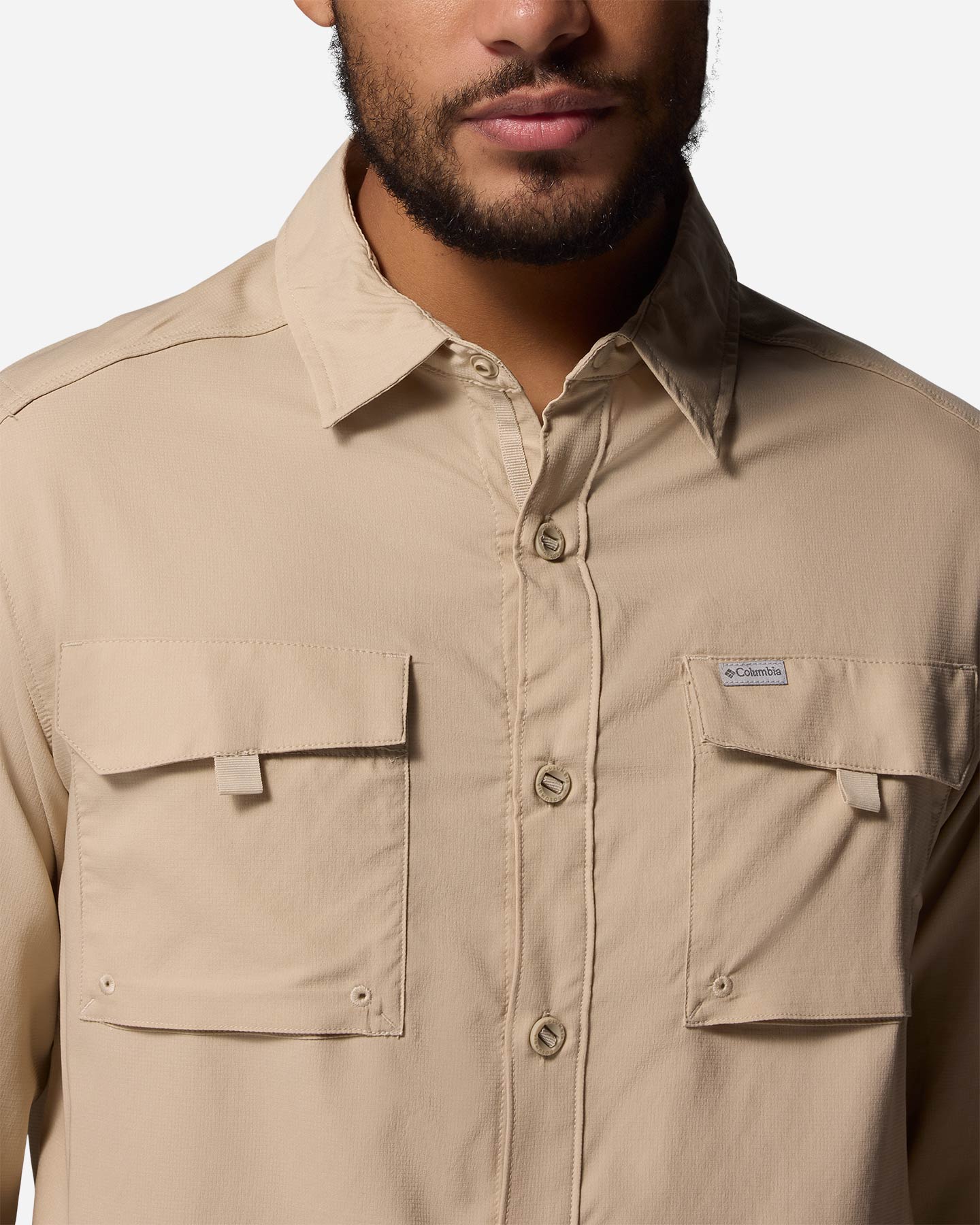 Camicia COLUMBIA SILVER RIDGE UTILITY II M - Beige - 4 | Cisalfa Sport