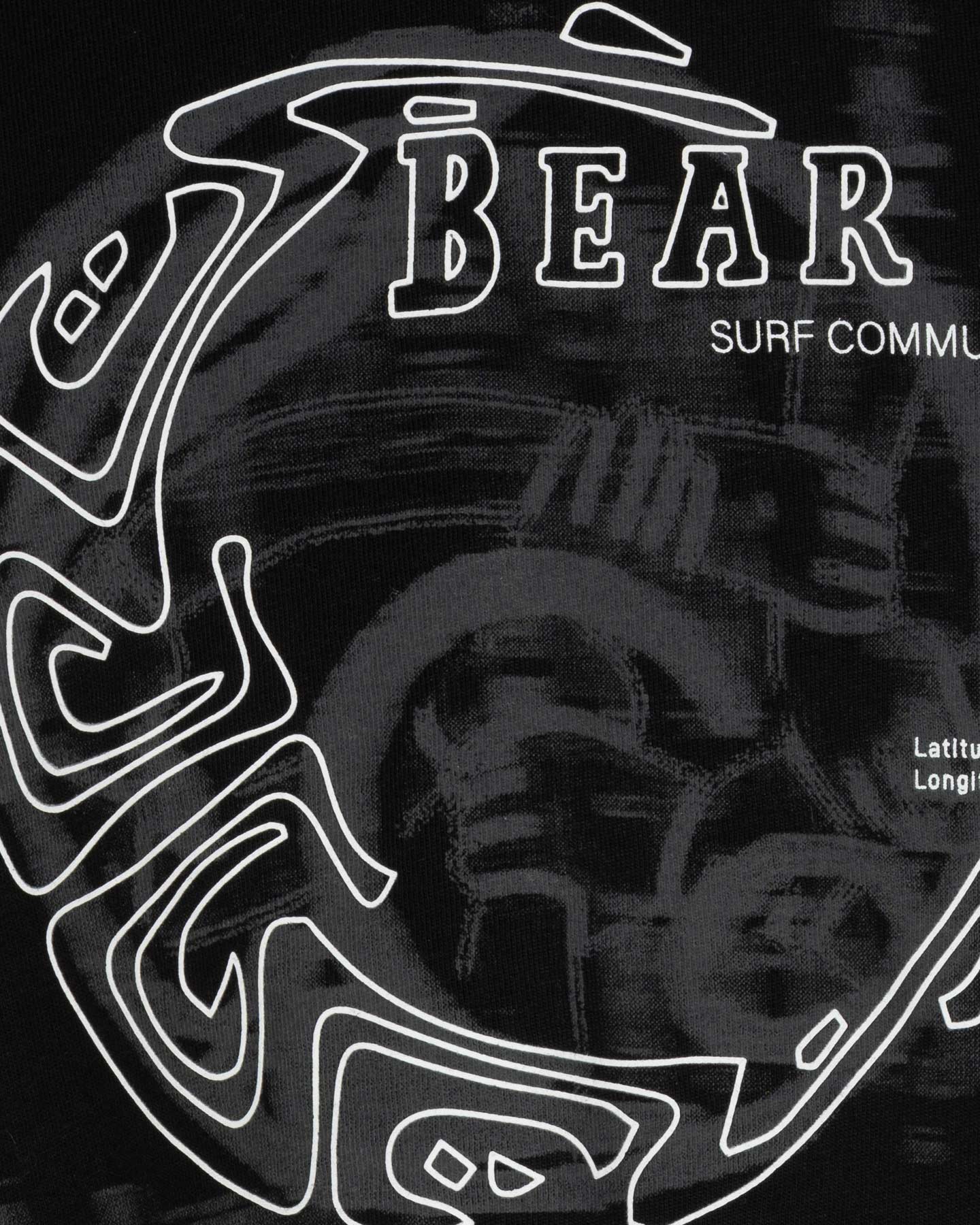 T-shirt BEAR WAVES AFTER WAVES JR - Nero - 4 | Cisalfa Sport