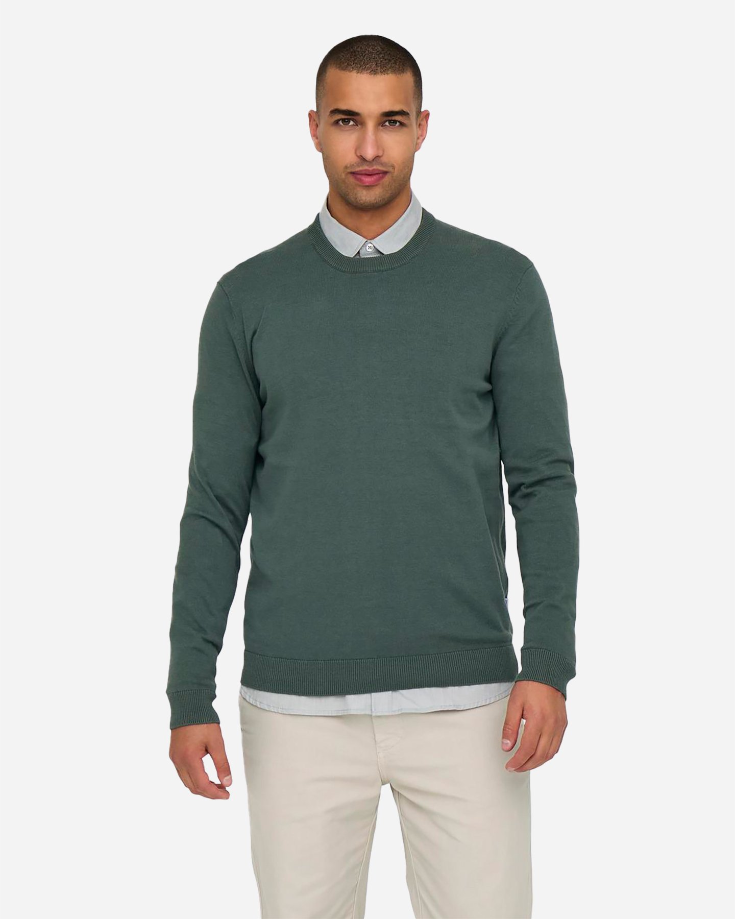 Maglione ONLY & SONS ALEX M - Verde - 2 | Cisalfa Sport
