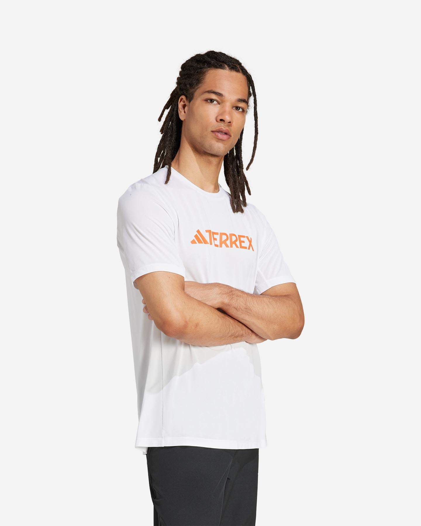T-shirt ADIDAS TERREX MULTI LOGO TECH M - Bianco - 2 | Cisalfa Sport