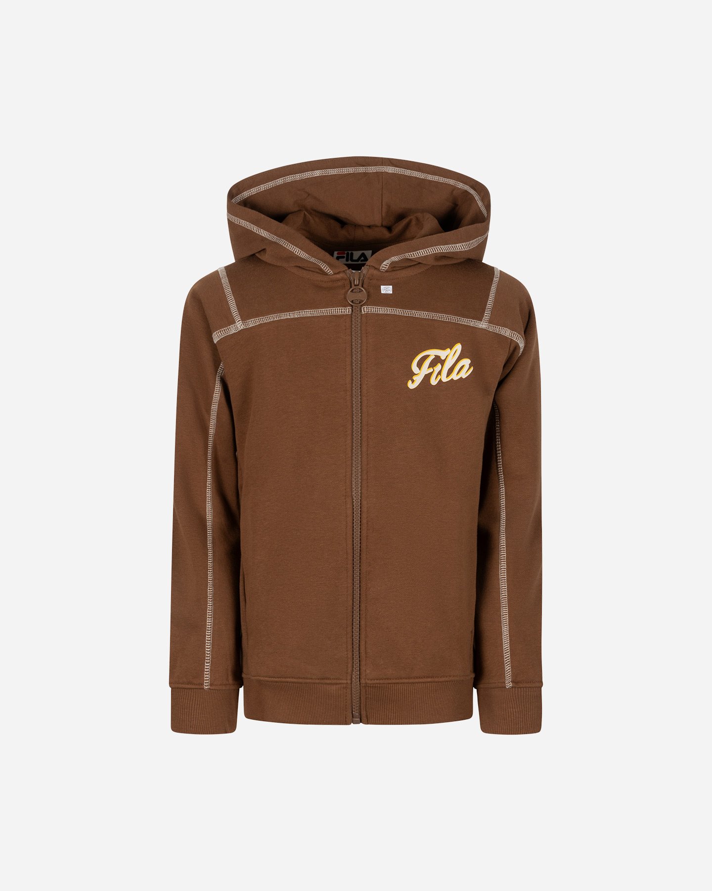 Felpa FILA SIXTY PATCH JR - Marrone - 0 | Cisalfa Sport