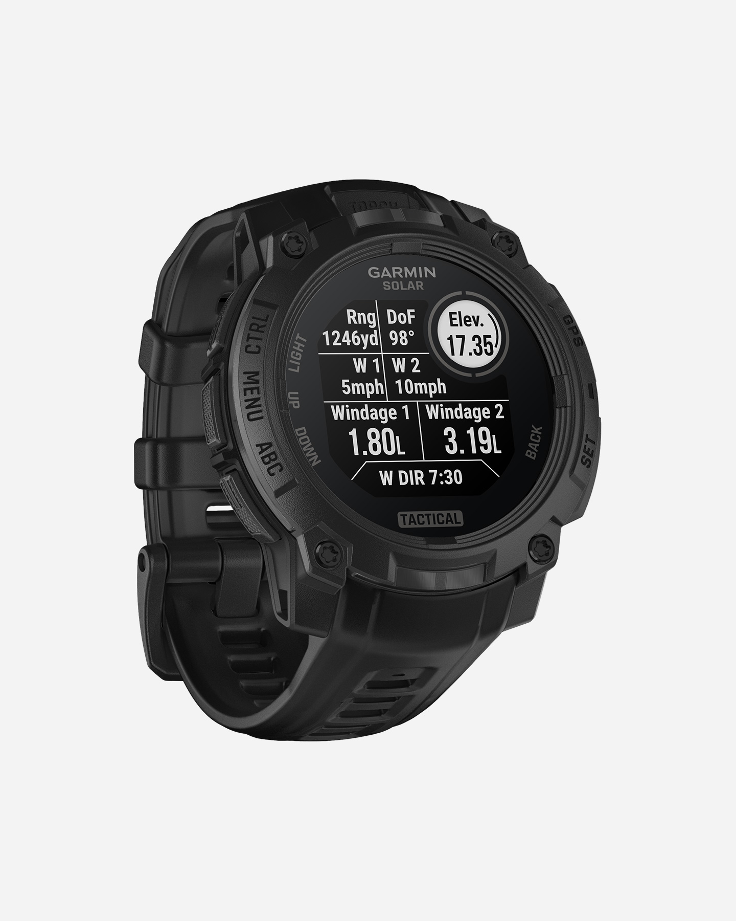 Orologio multifunzione GARMIN INSTINCT 3 TACTICAL SOLAR 45 MM  - Nero - 2 | Cisalfa Sport