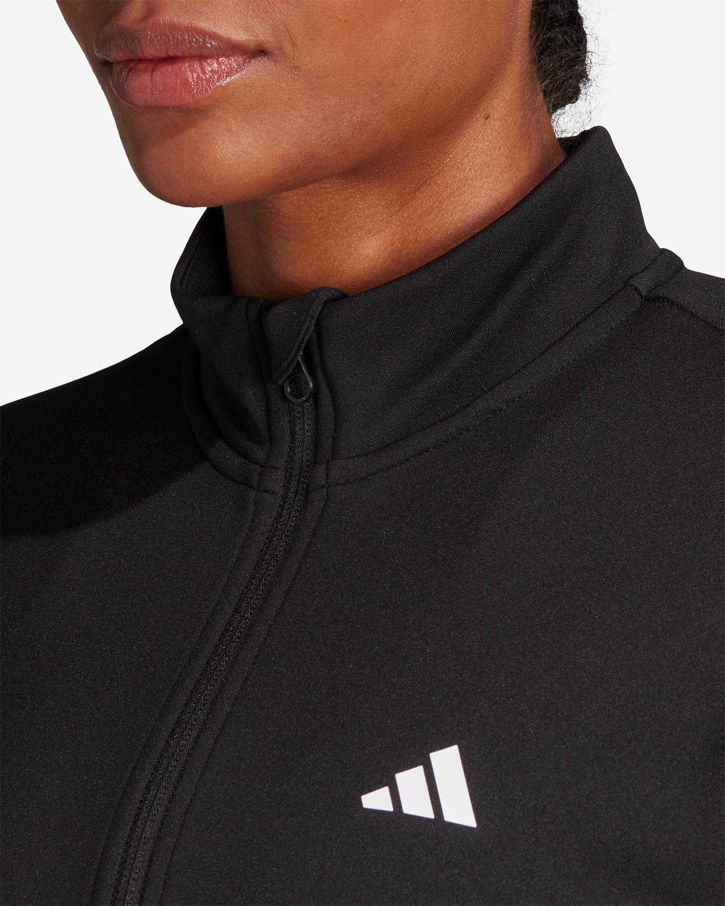 Felpa training ADIDAS 3STRIPES W - Rosa - 4 | Cisalfa Sport