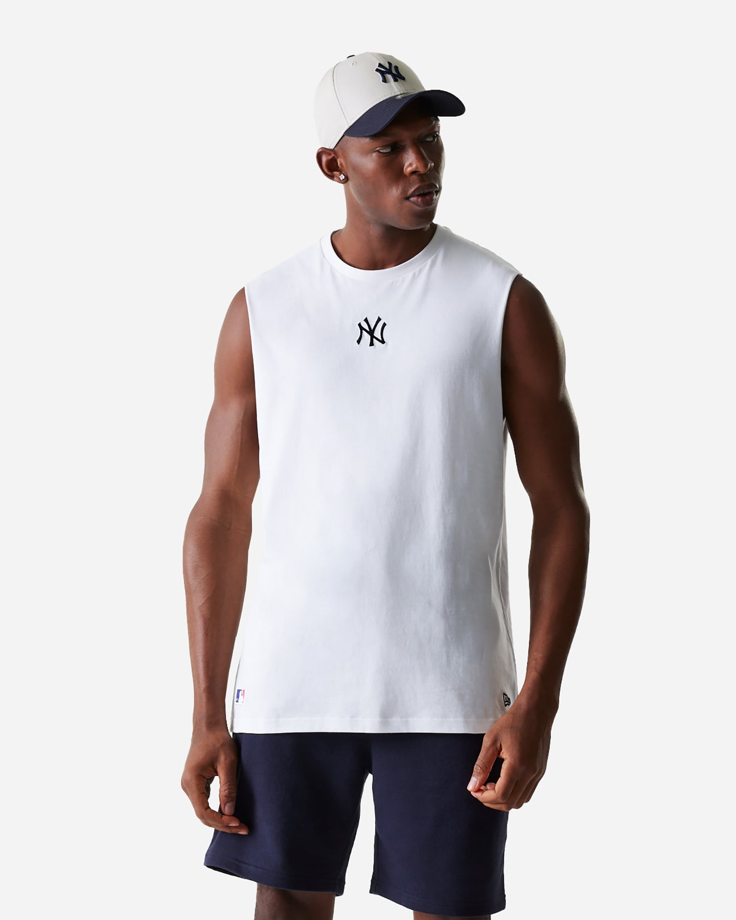 Canotta NEW ERA YANKEES SMALL LOGO M - Bianco - 0 | Cisalfa Sport