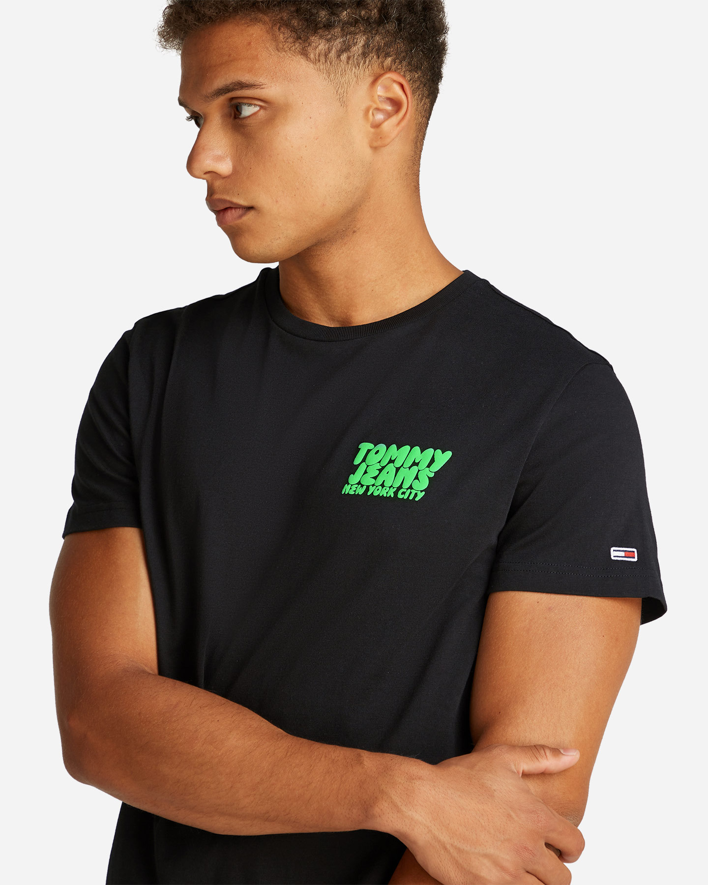 T-shirt TOMMY HILFIGER SMALL LOGO M - Nero - 5 | Cisalfa Sport