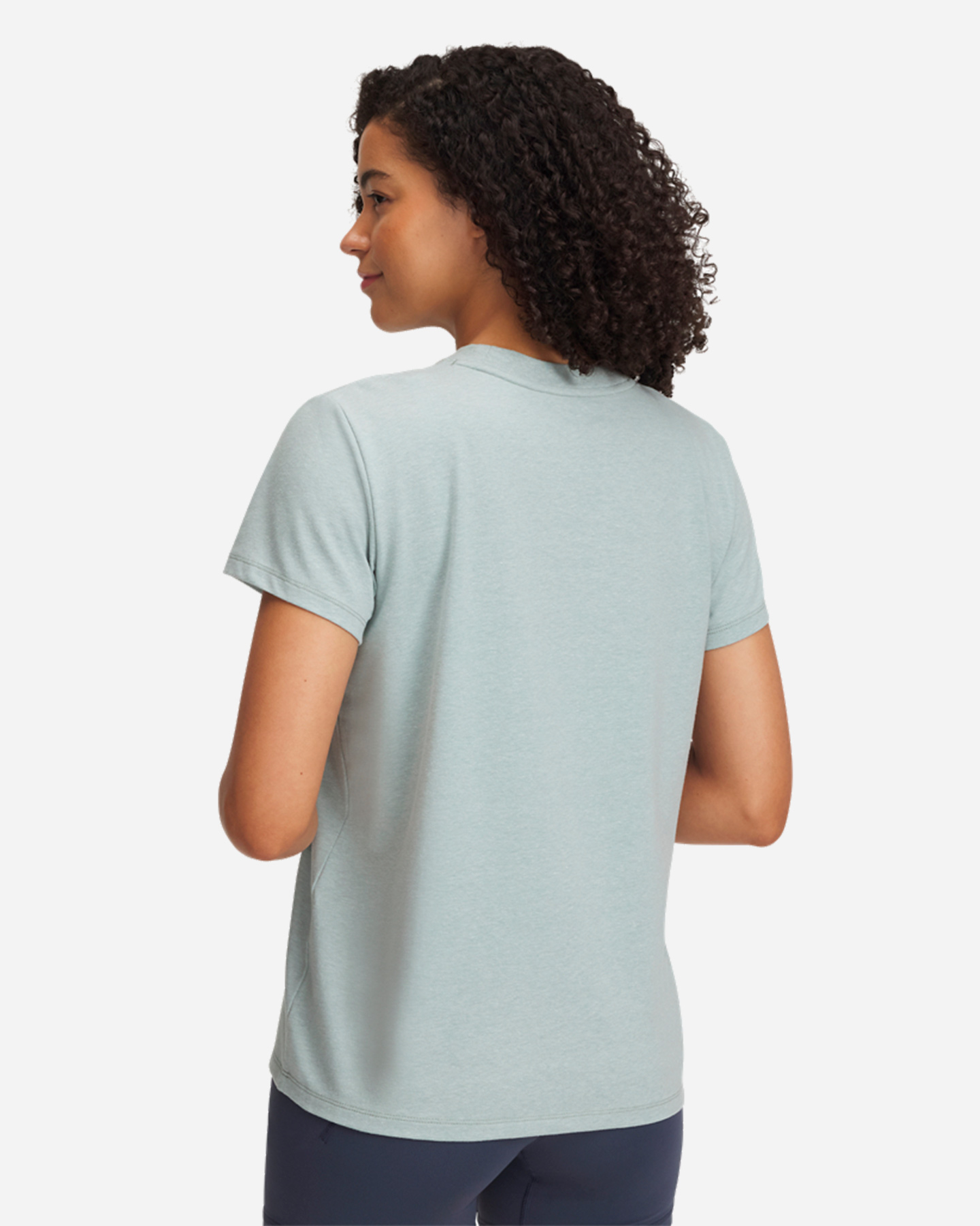 T-shirt UNDER ARMOUR SMALL LOGO W - Verde - 1 | Cisalfa Sport