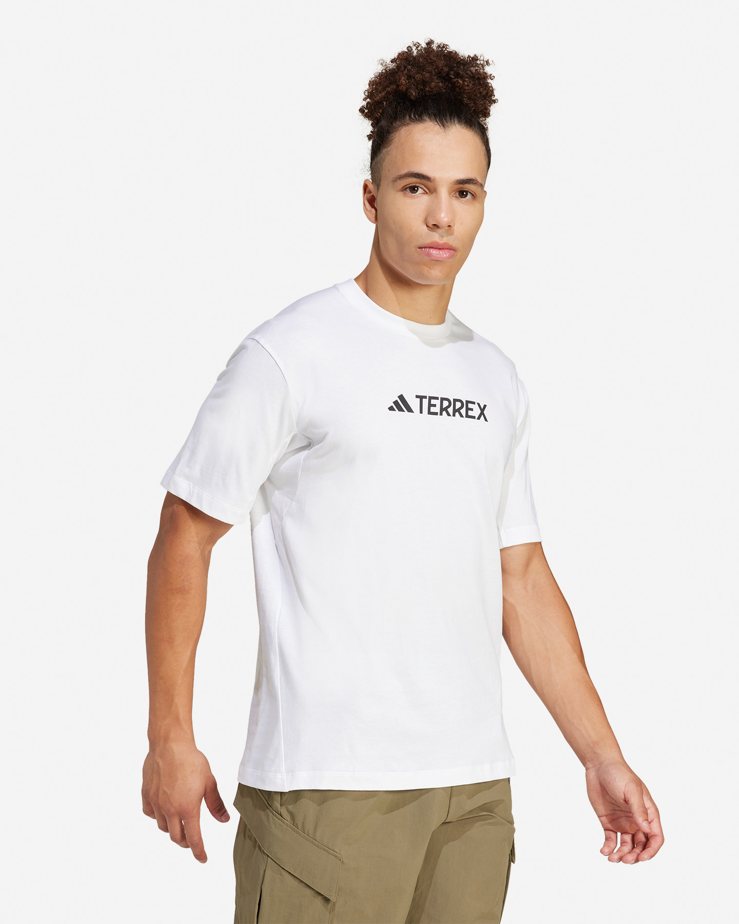 T-shirt ADIDAS TX LOGO M - Bianco - 3 | Cisalfa Sport