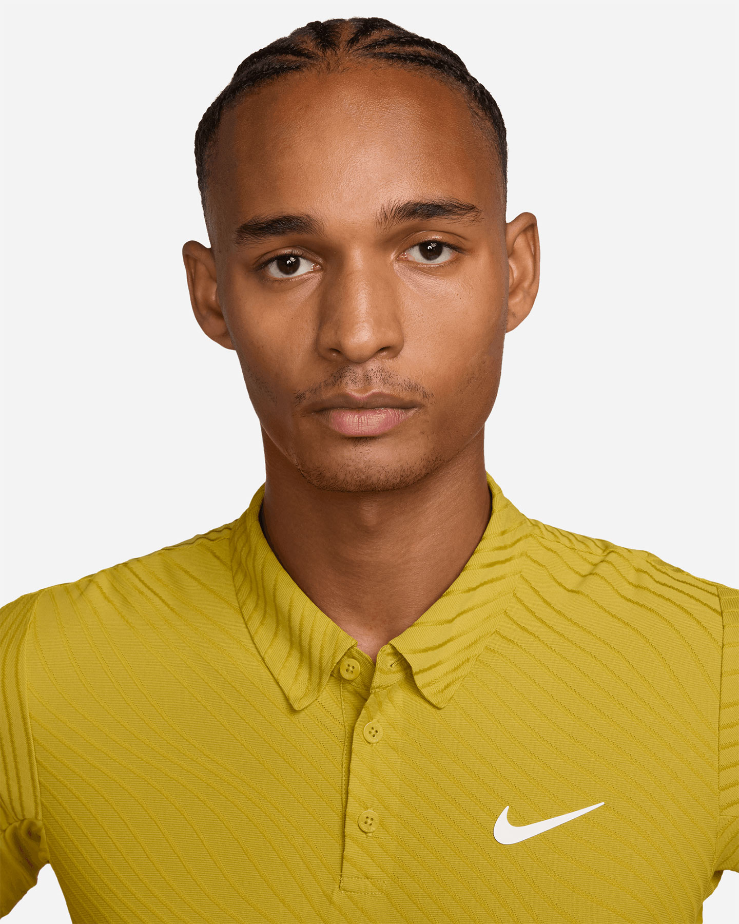 T-shirt tennis NIKE DRI FIT ADVANTAGE SLAM M - Giallo - 3 | Cisalfa Sport