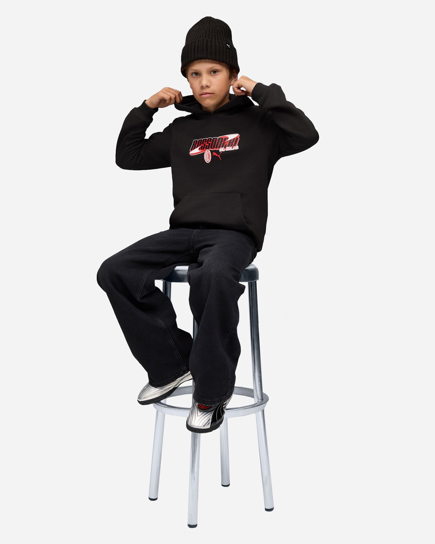 Abbigliamento calcio ufficiale PUMA MILAN FTBLCULTURE JR - Color mix - 4 | Cisalfa Sport