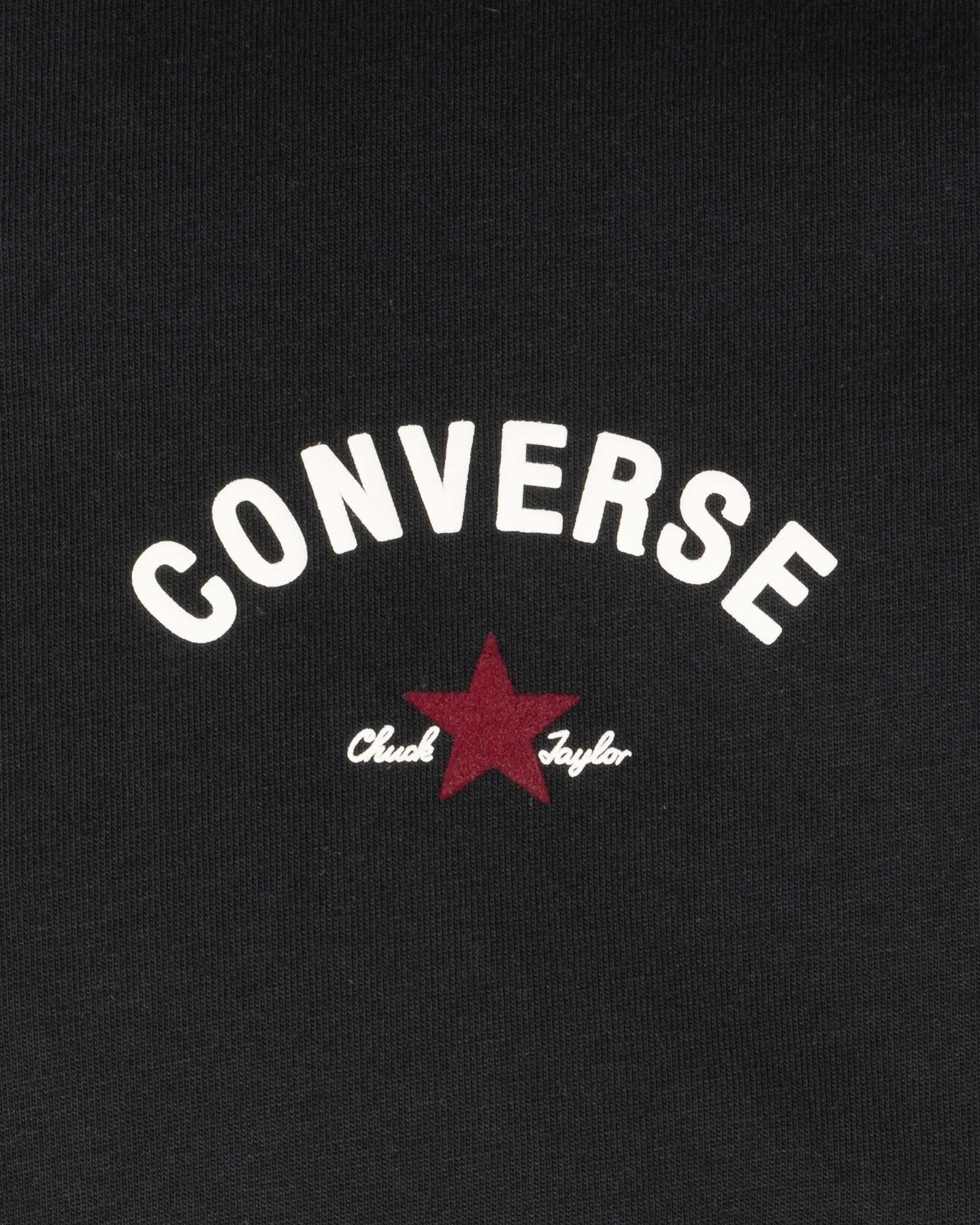 T-shirt CONVERSE SMALL CHUCK M - Nero - 2 | Cisalfa Sport