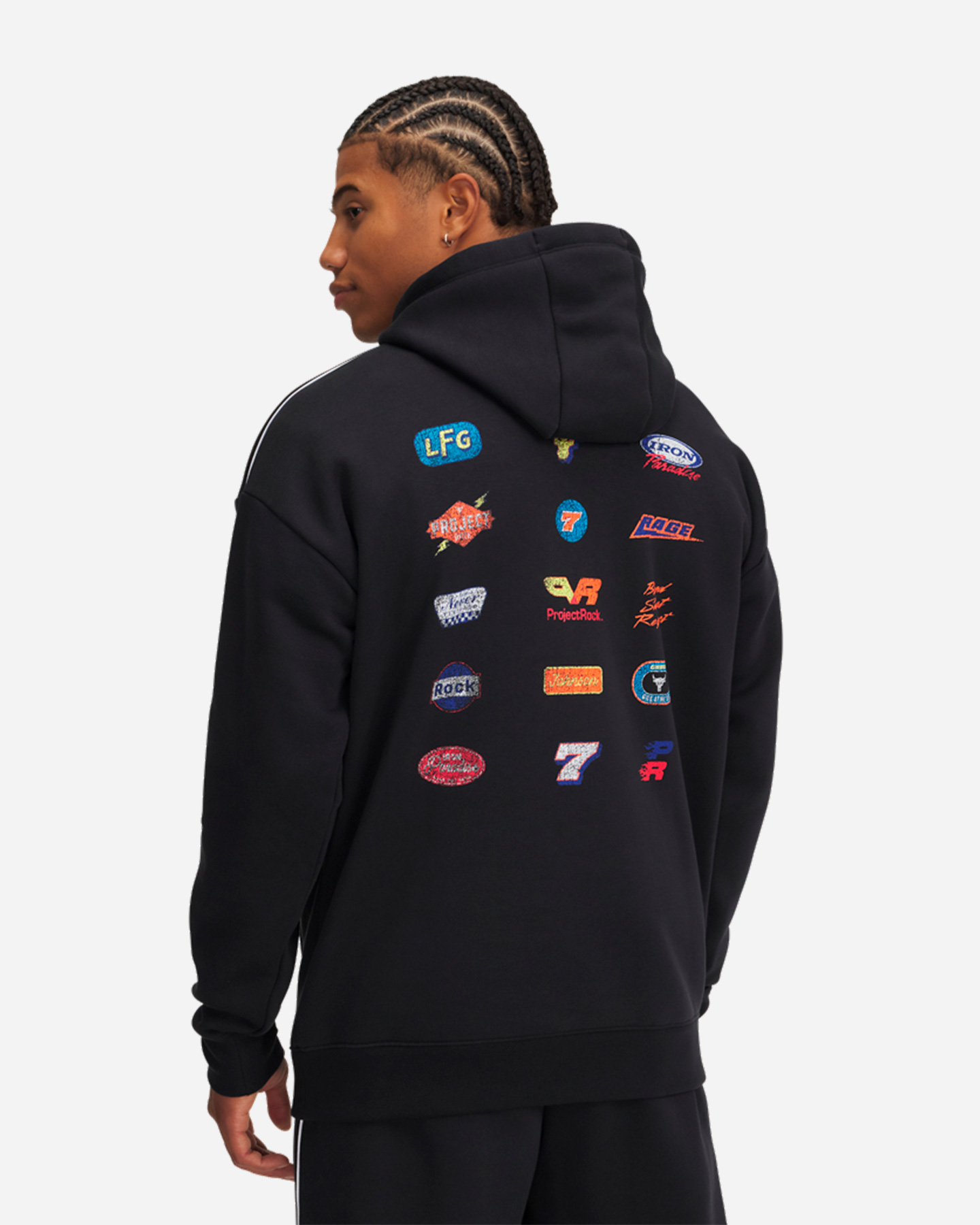 Felpa UNDER ARMOUR THE ROCK ICON M - Nero - 1 | Cisalfa Sport