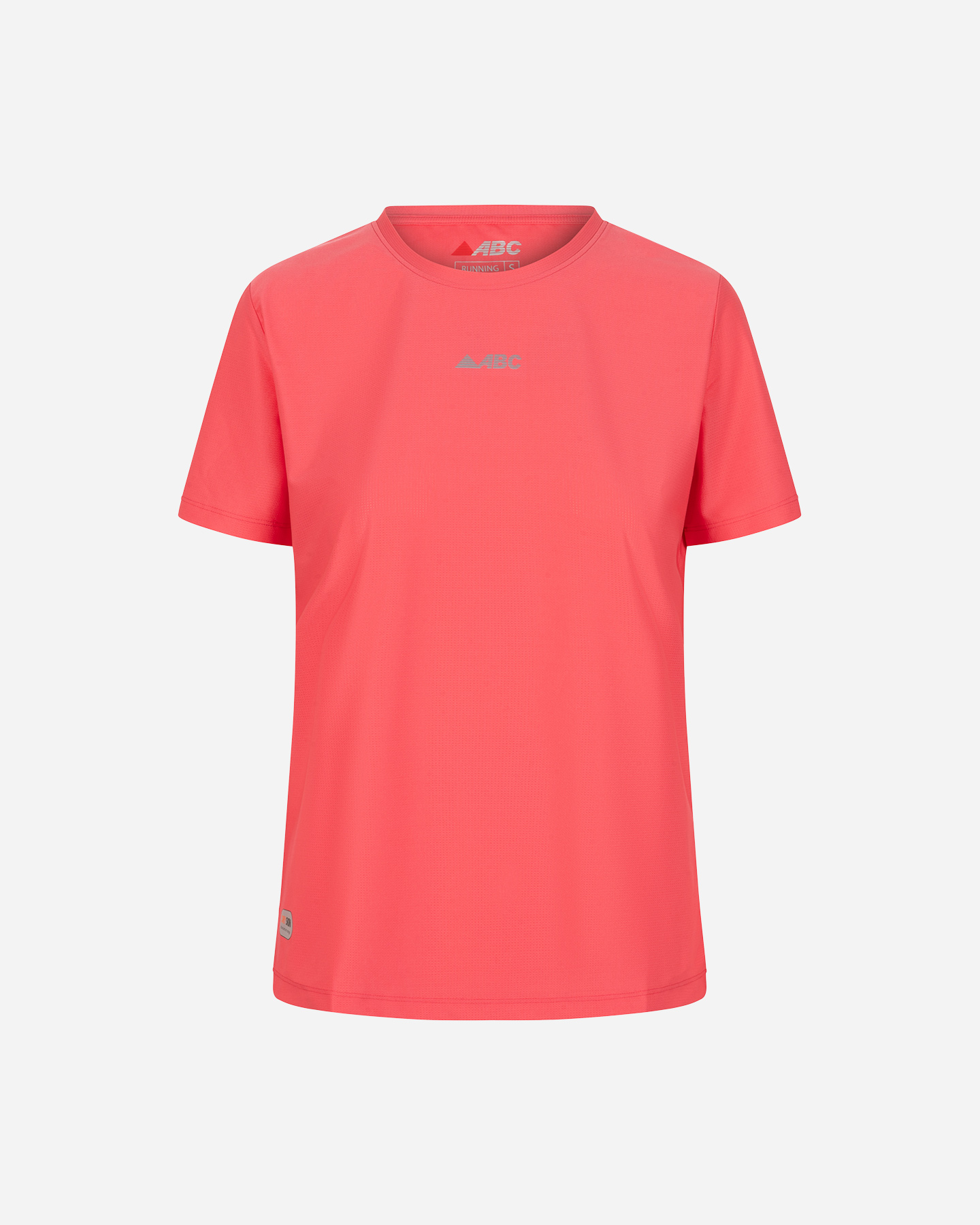 T-shirt running ABC ESSENTIAL W - Rosa - 0 | Cisalfa Sport
