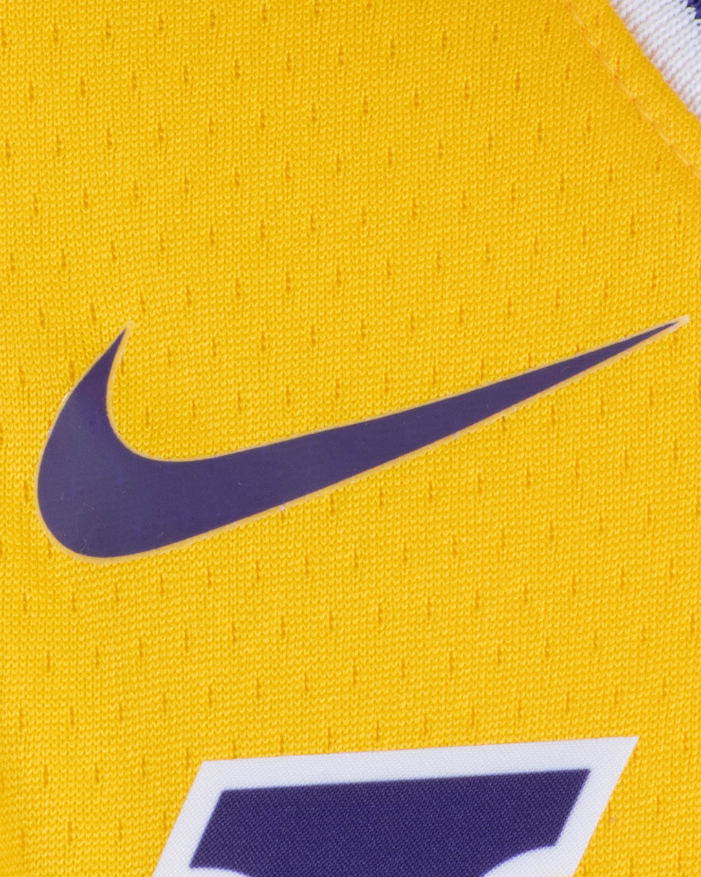 Completo basket NIKE LOS ANGELES LAKERS LEBRON JAMES JR - Giallo - 2 | Cisalfa Sport