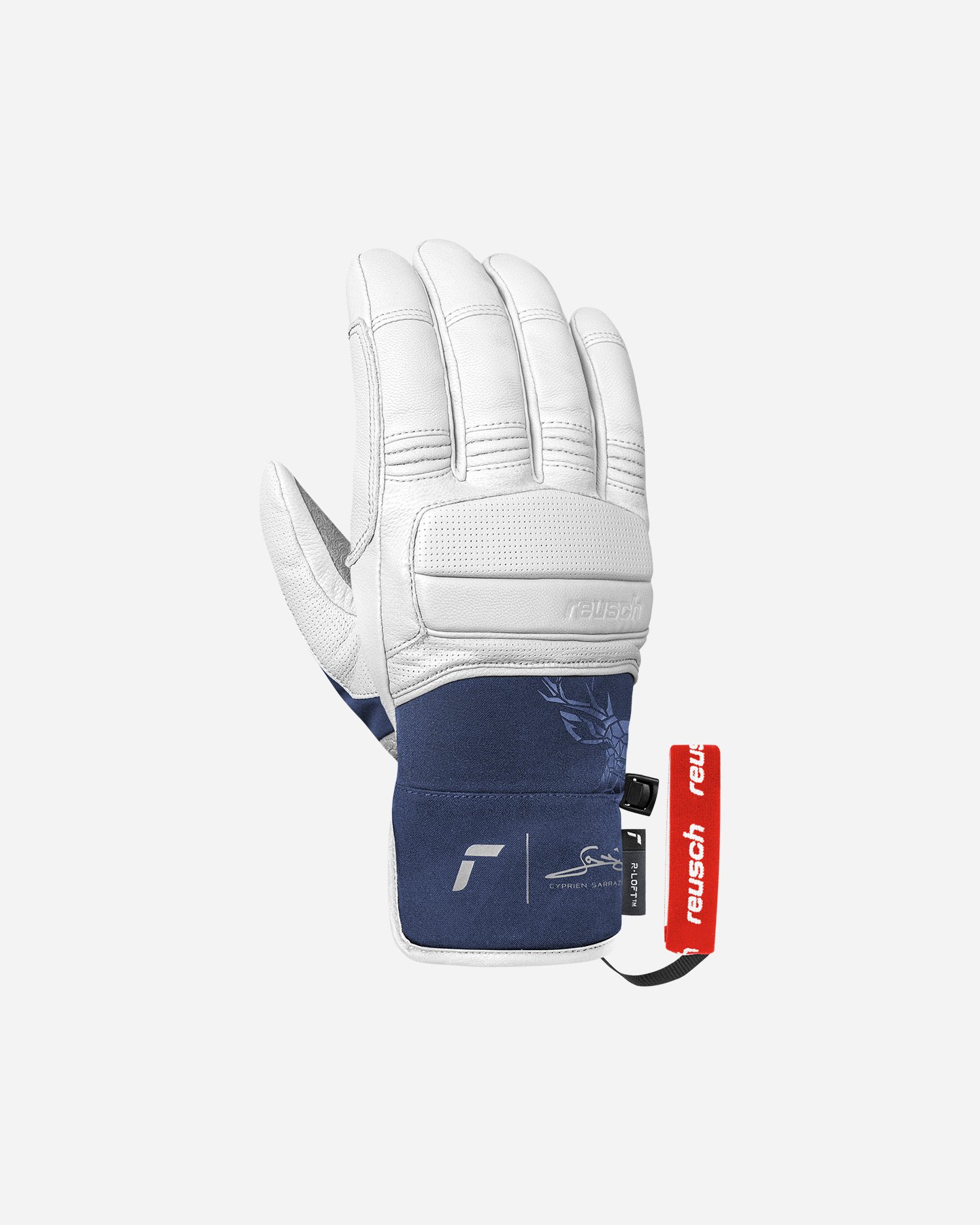 Guanti sci REUSCH CYPRIEN SARRAZIN M - Bianco - 1 | Cisalfa Sport