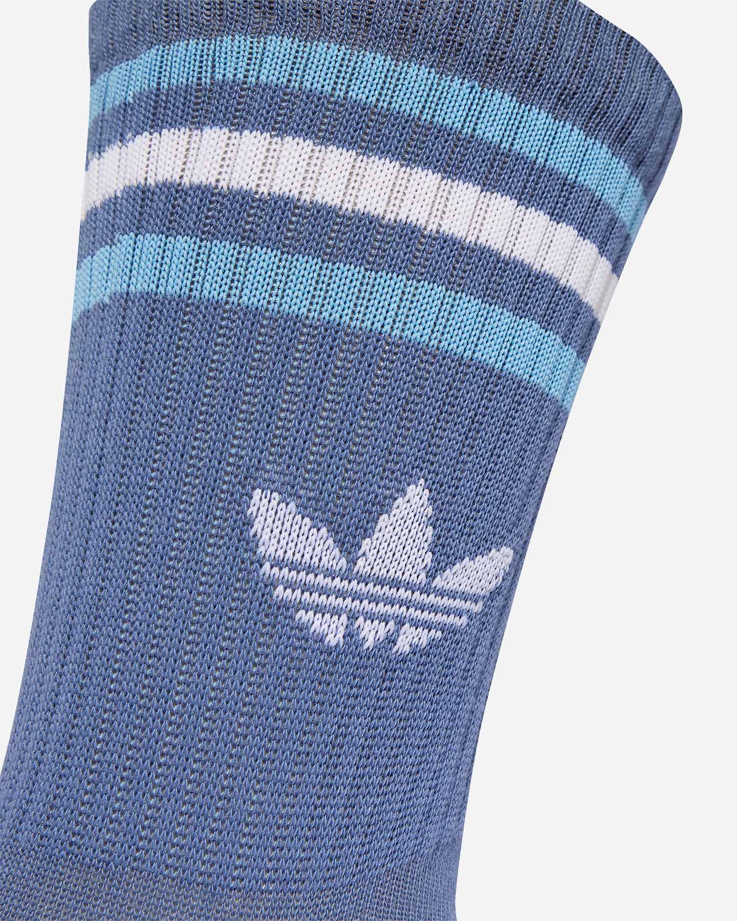 Calze ADIDAS 3STRIPES CREW S 3PACK MID W - Color mix - 3 | Cisalfa Sport