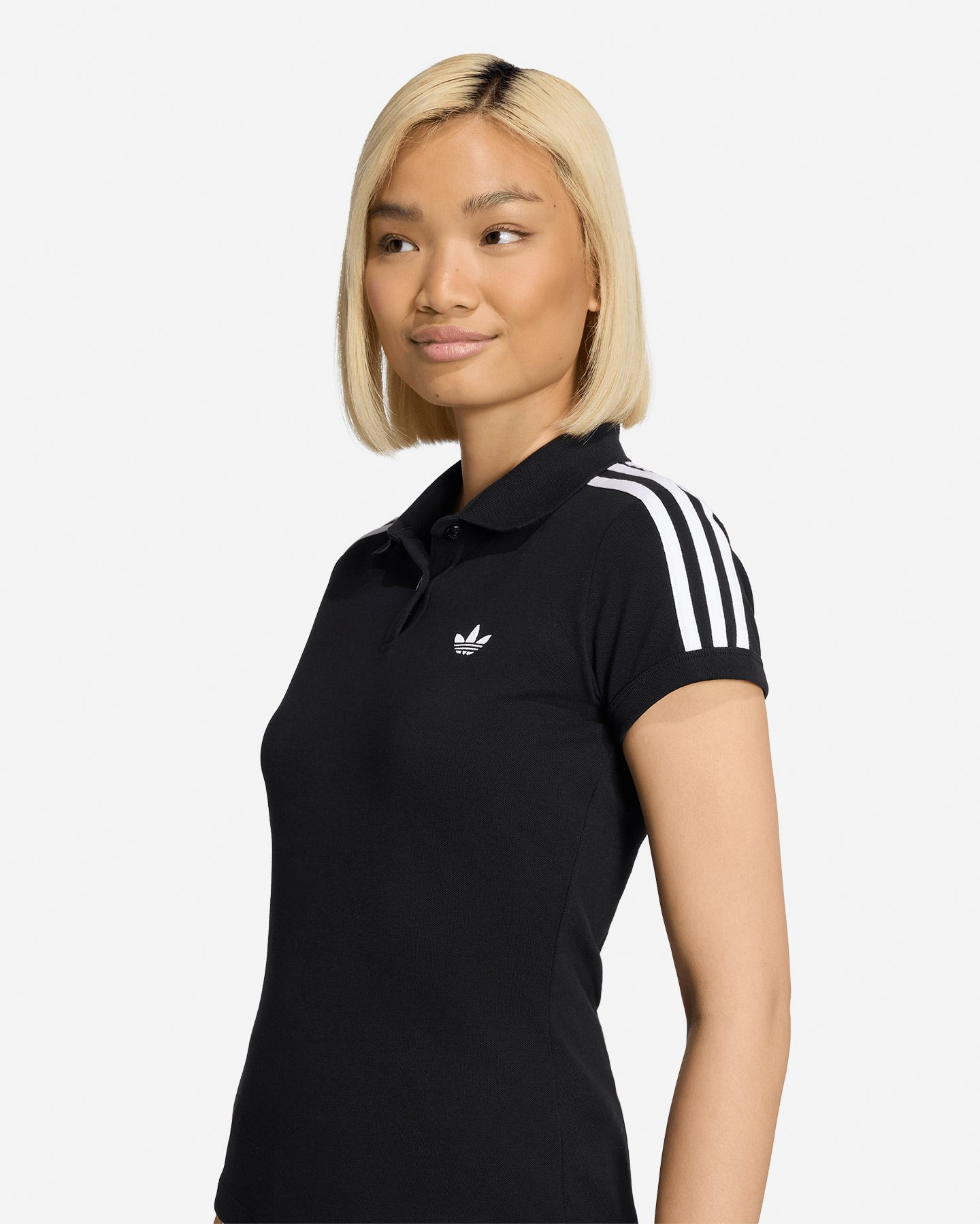 T-shirt ADIDAS 3STRIPES ADICOLOR W - Nero - 4 | Cisalfa Sport