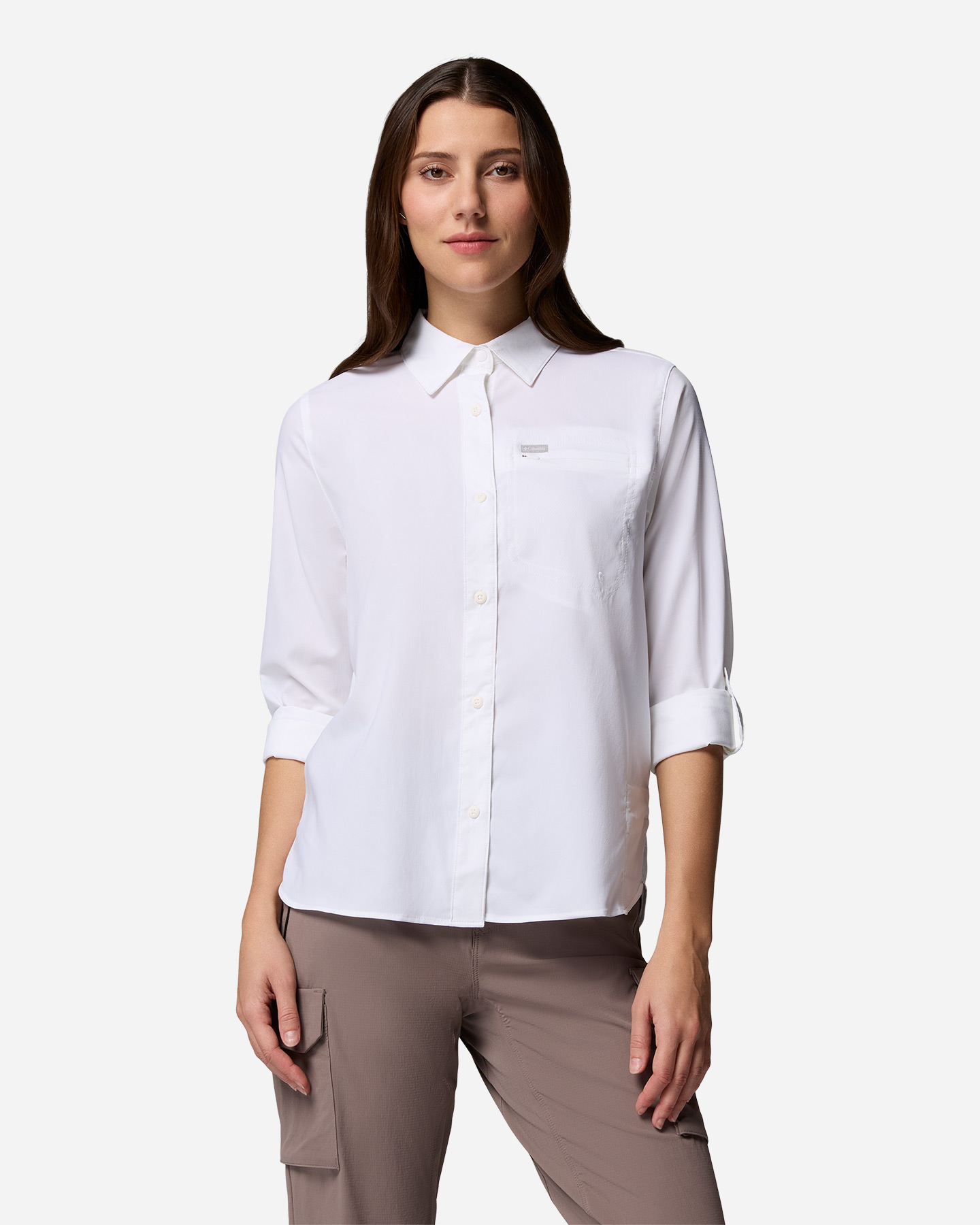 Camicia COLUMBIA SILVER RIDGE UTILITY II W - Bianco - 1 | Cisalfa Sport