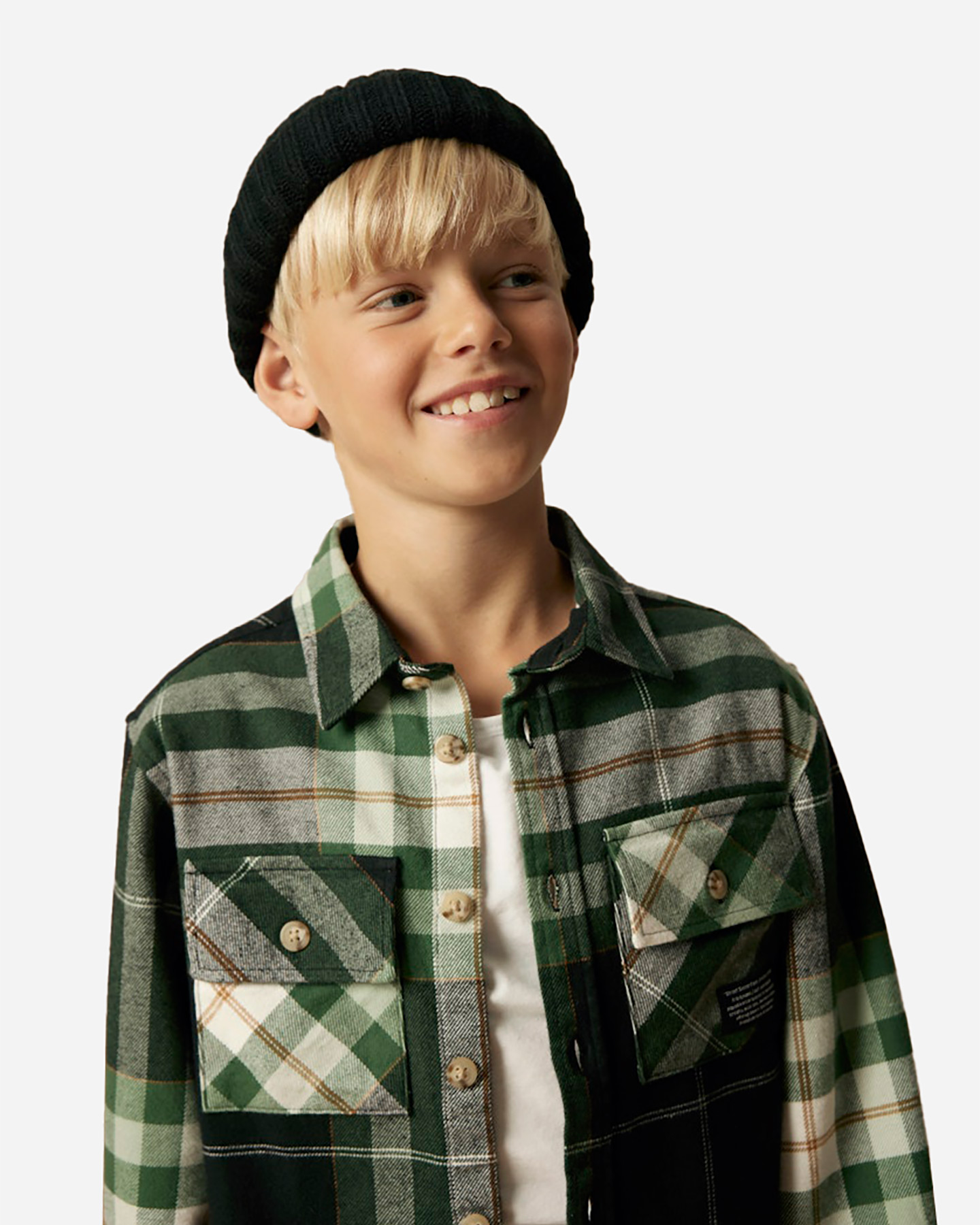 Camicia NAME IT CHECK JR - Verde - 2 | Cisalfa Sport