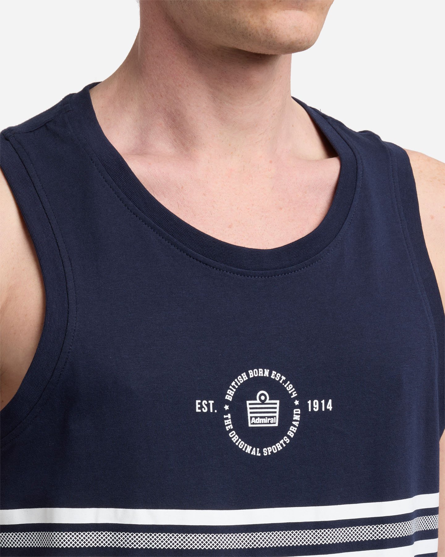 Canotta ADMIRAL ESSENTIAL ATHLETE M - Blu Navy - 5 | Cisalfa Sport