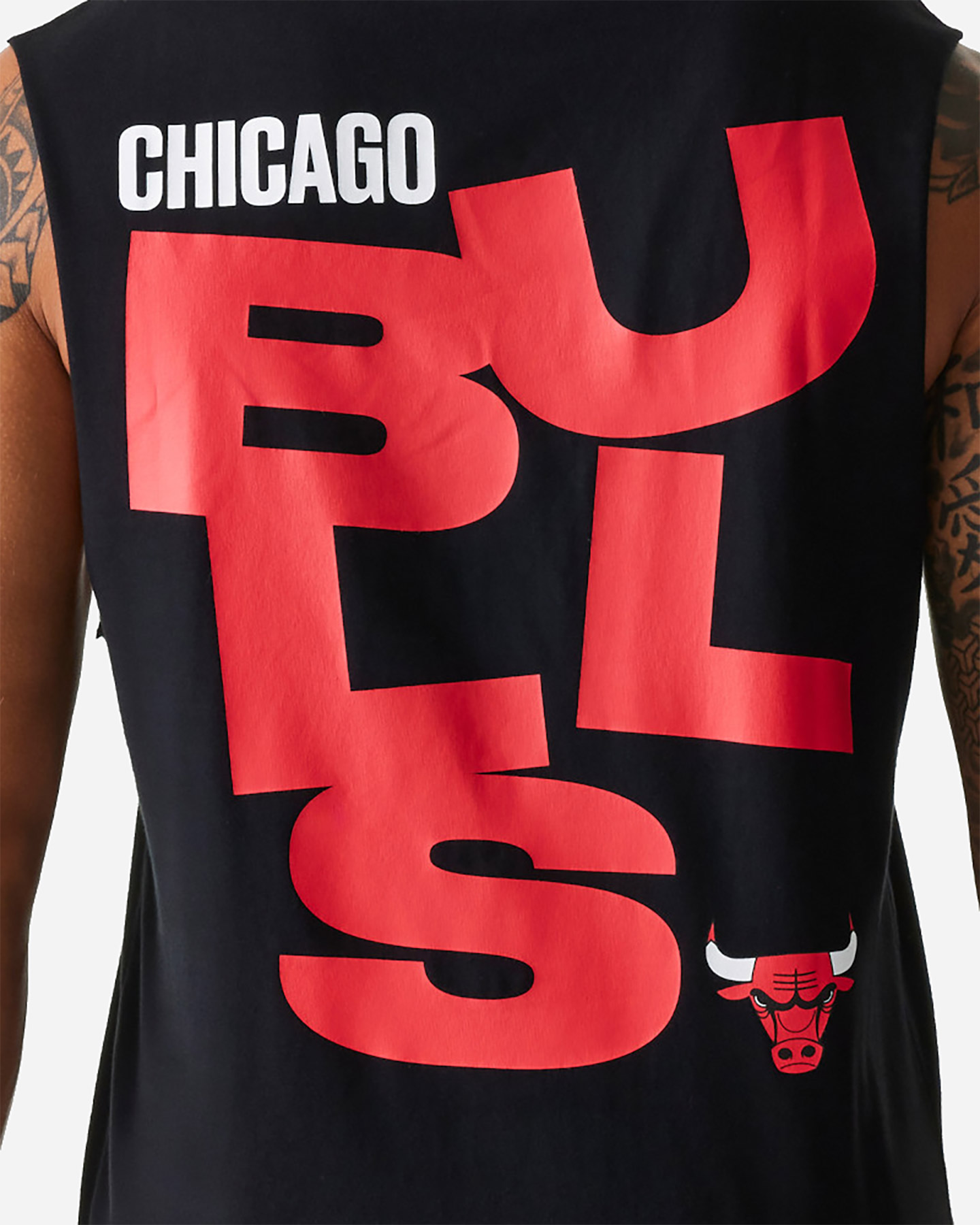 Canotta basket NEW ERA GRAPHIC CHICAGO BULLS M - Nero - 4 | Cisalfa Sport