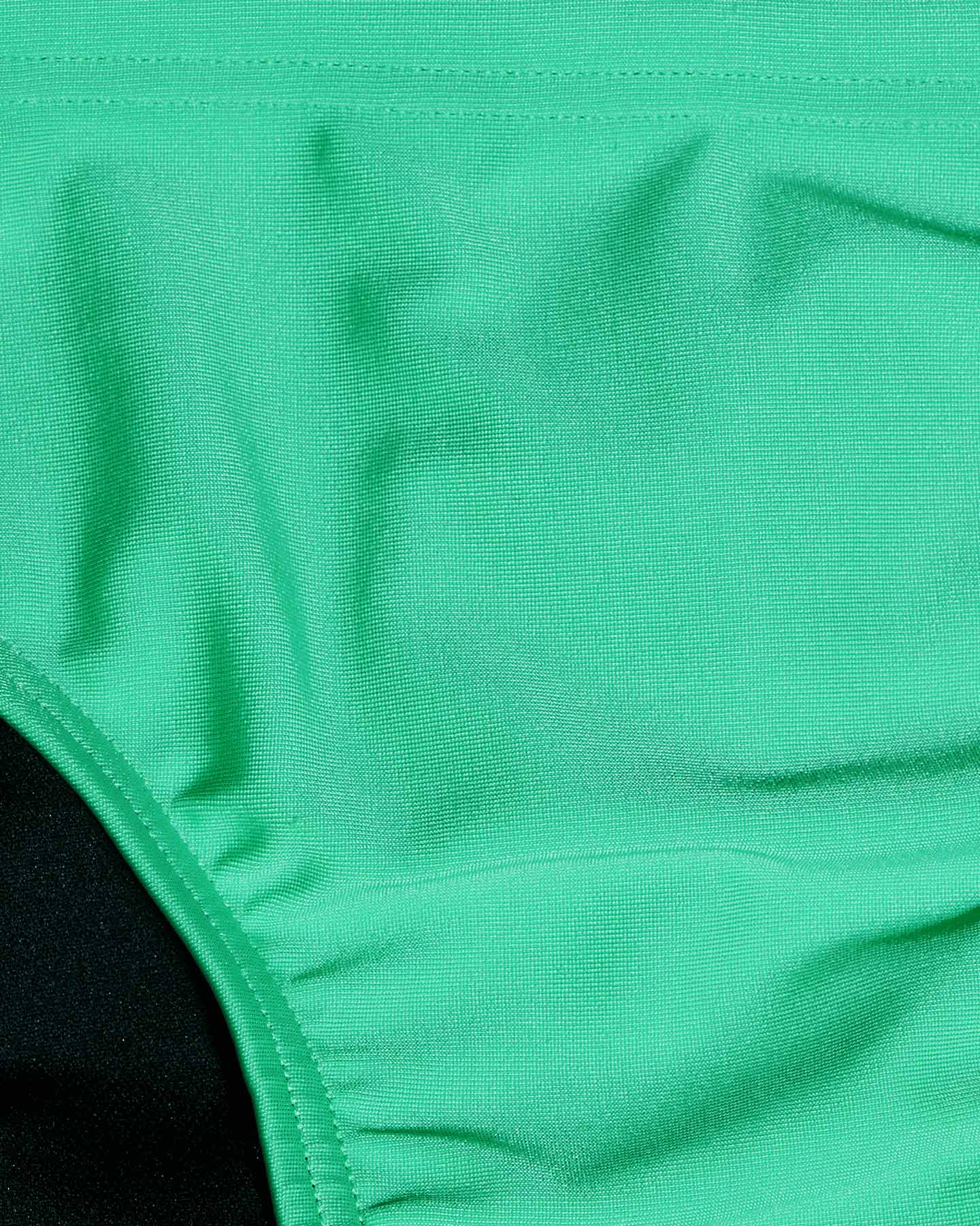 Slip piscina SPEEDO LOGO 6.5 CM JR - Verde - 4 | Cisalfa Sport