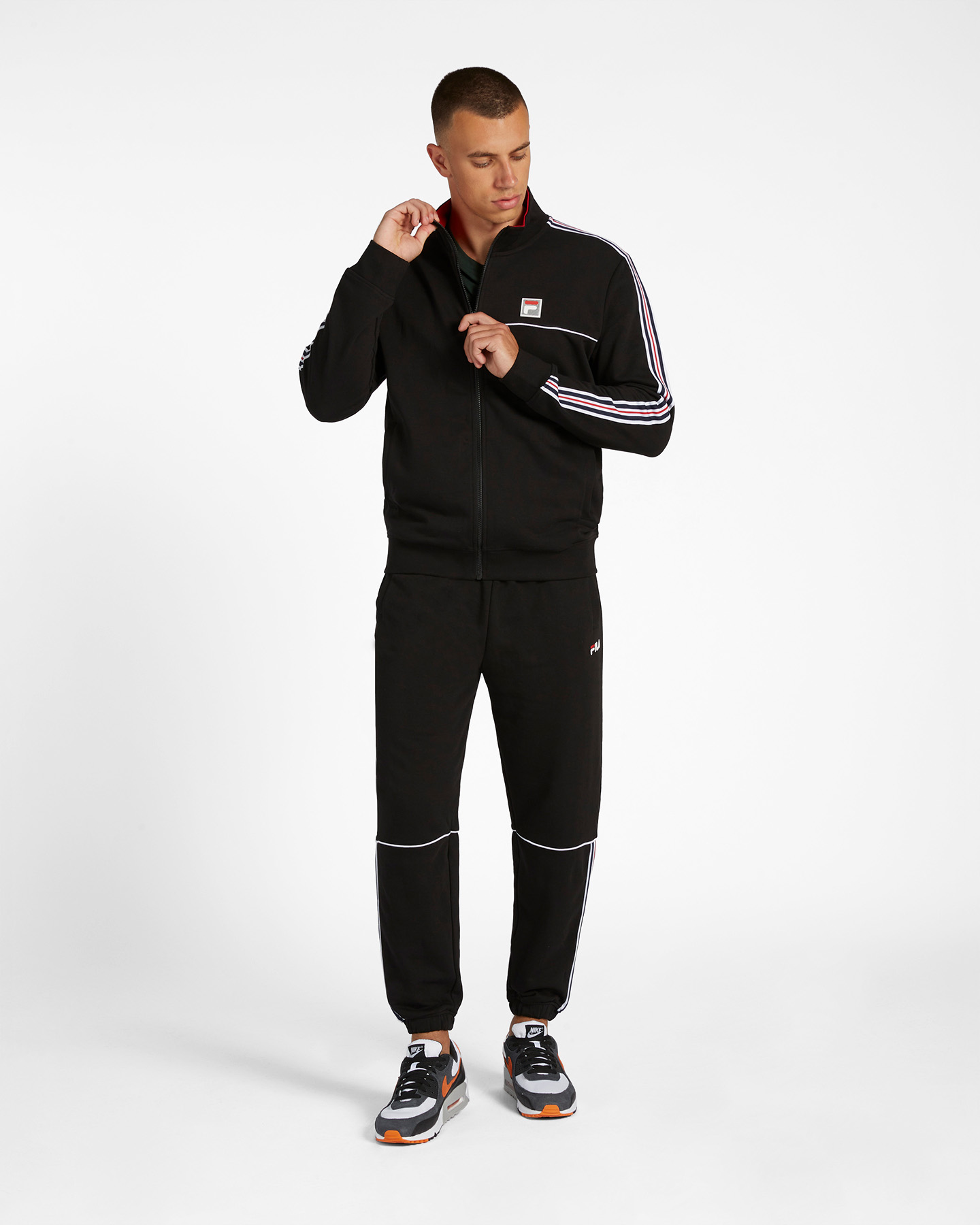 Felpa FILA TAPE MULTICOLOR M - 1 | Cisalfa Sport