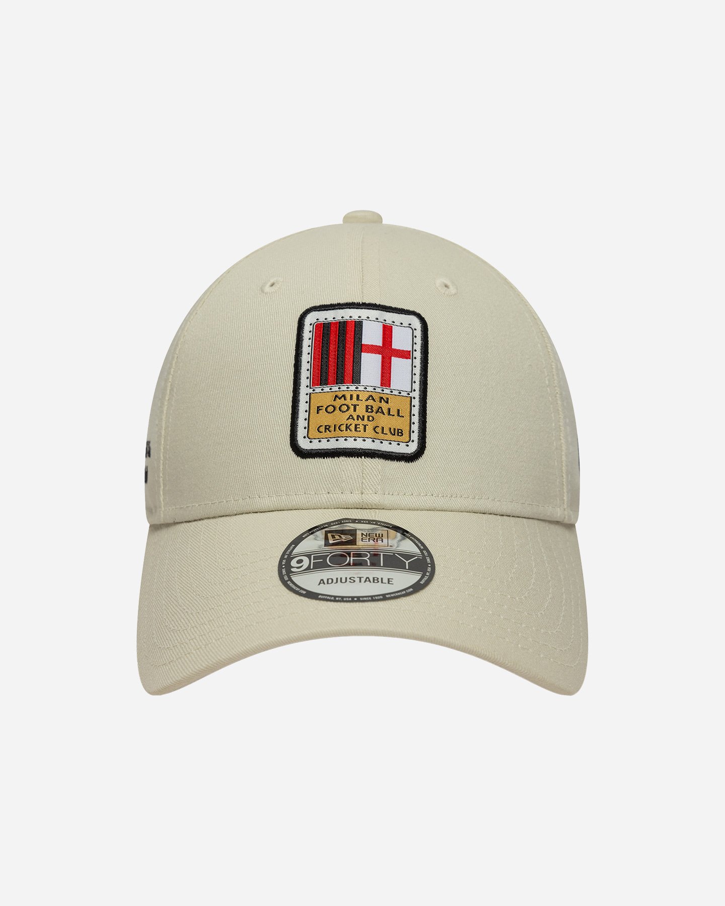 Accessorio calcio ufficiale NEW ERA 9FORTY AC MILAN M - Beige - 4 | Cisalfa Sport