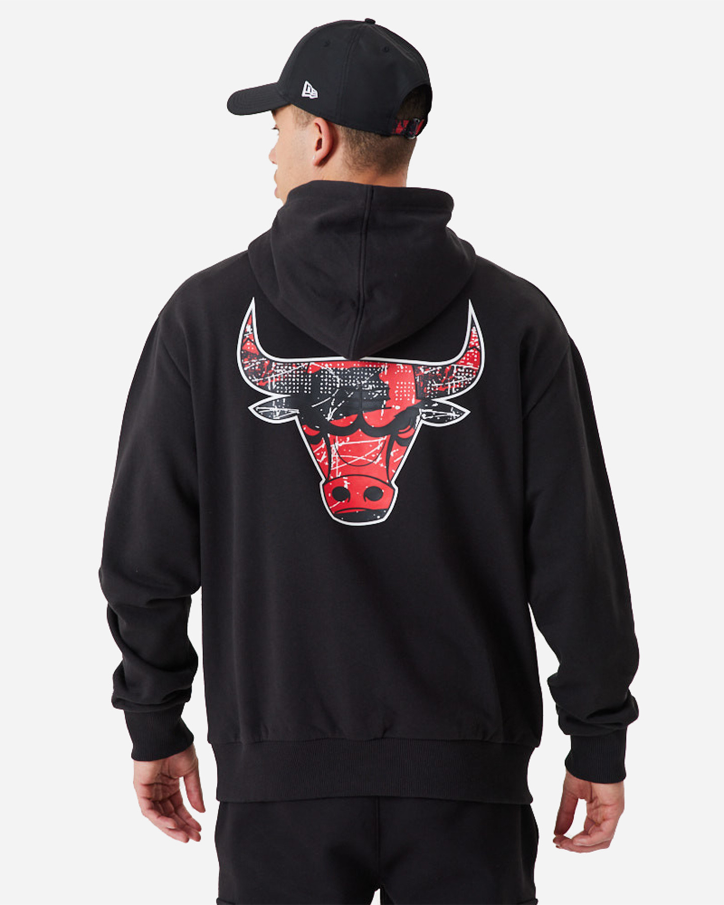Felpa NEW ERA INFILL LOGO CHICAGO BULLS  - Nero - 1 | Cisalfa Sport