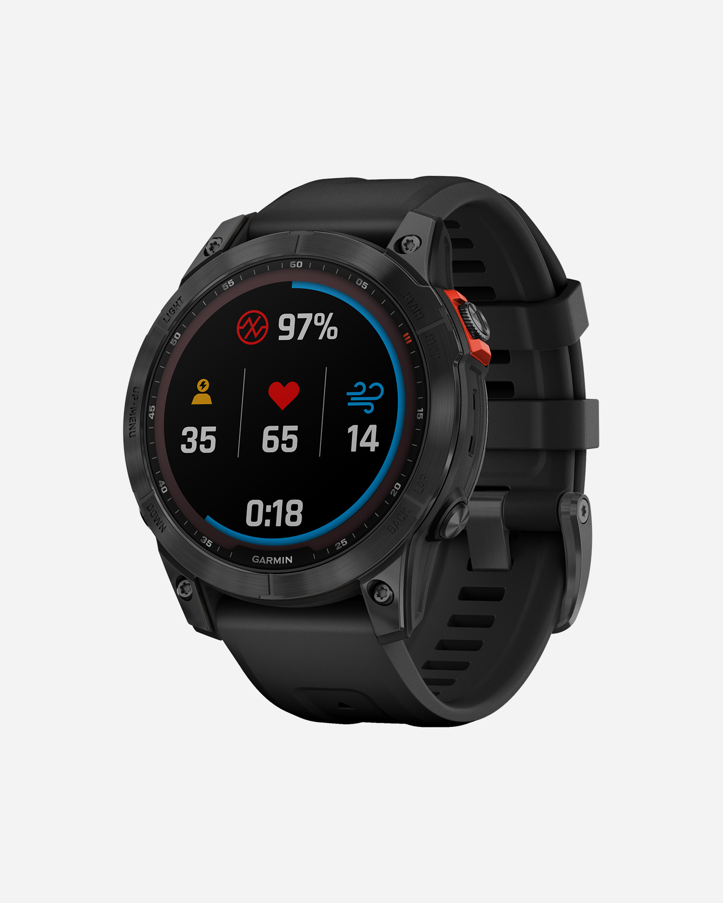 Orologio multifunzione GARMIN FENIX 7 SOLAR  - Grigio - 2 | Cisalfa Sport