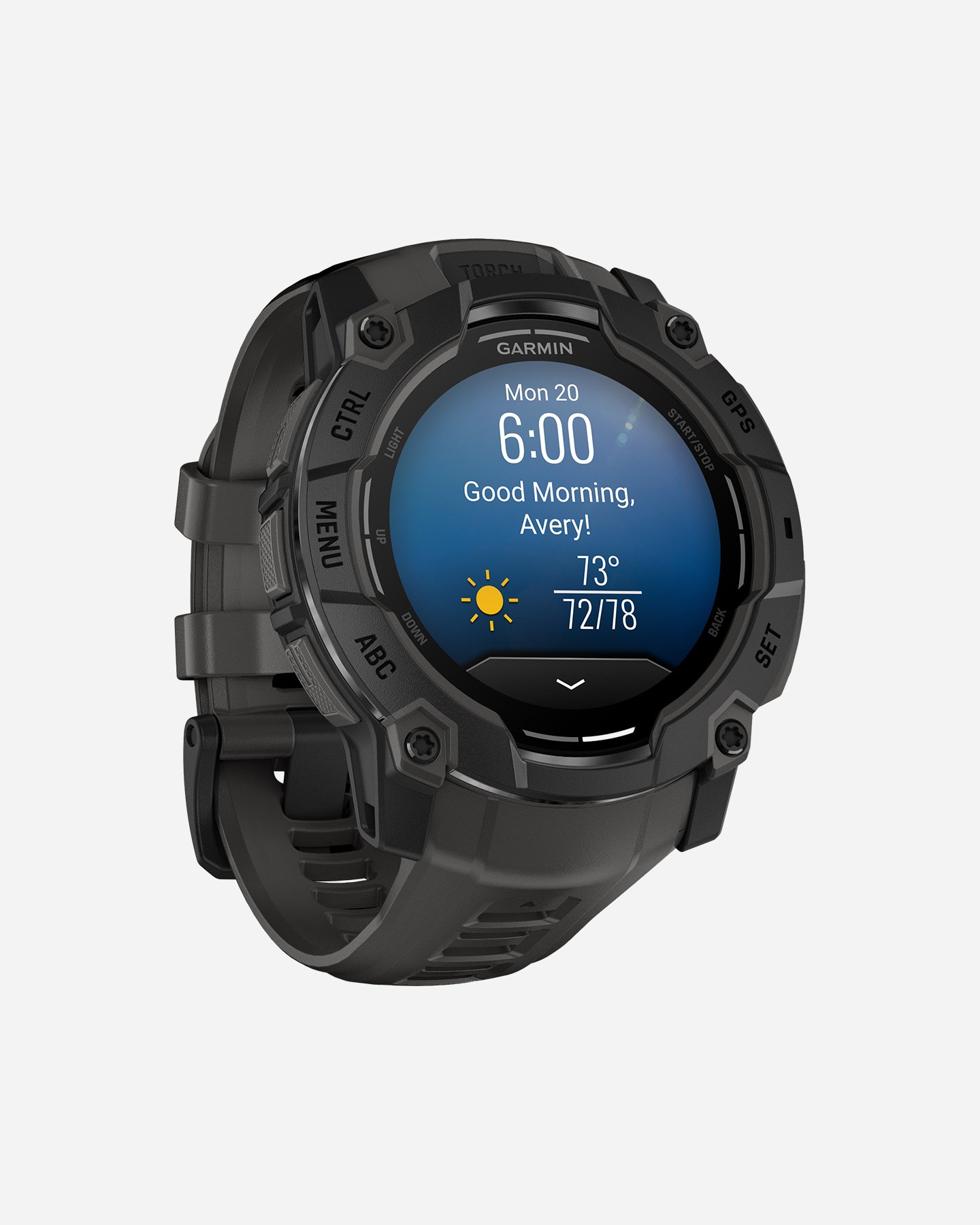 Orologio multifunzione GARMIN INSTINCT 3 50MM AMOLED - Nero - 2 | Cisalfa Sport