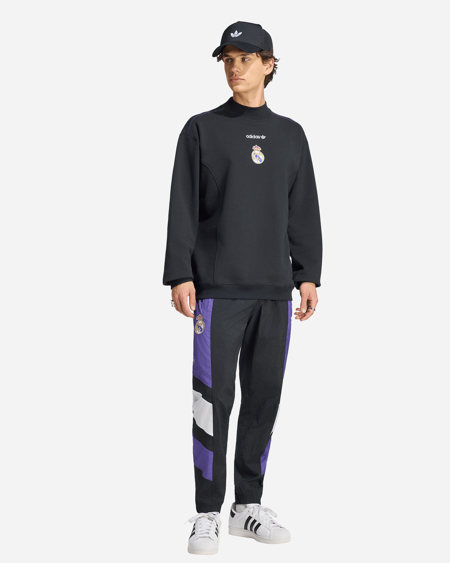 Felpa ADIDAS REAL MADRID EQT M - Nero - 3 | Cisalfa Sport