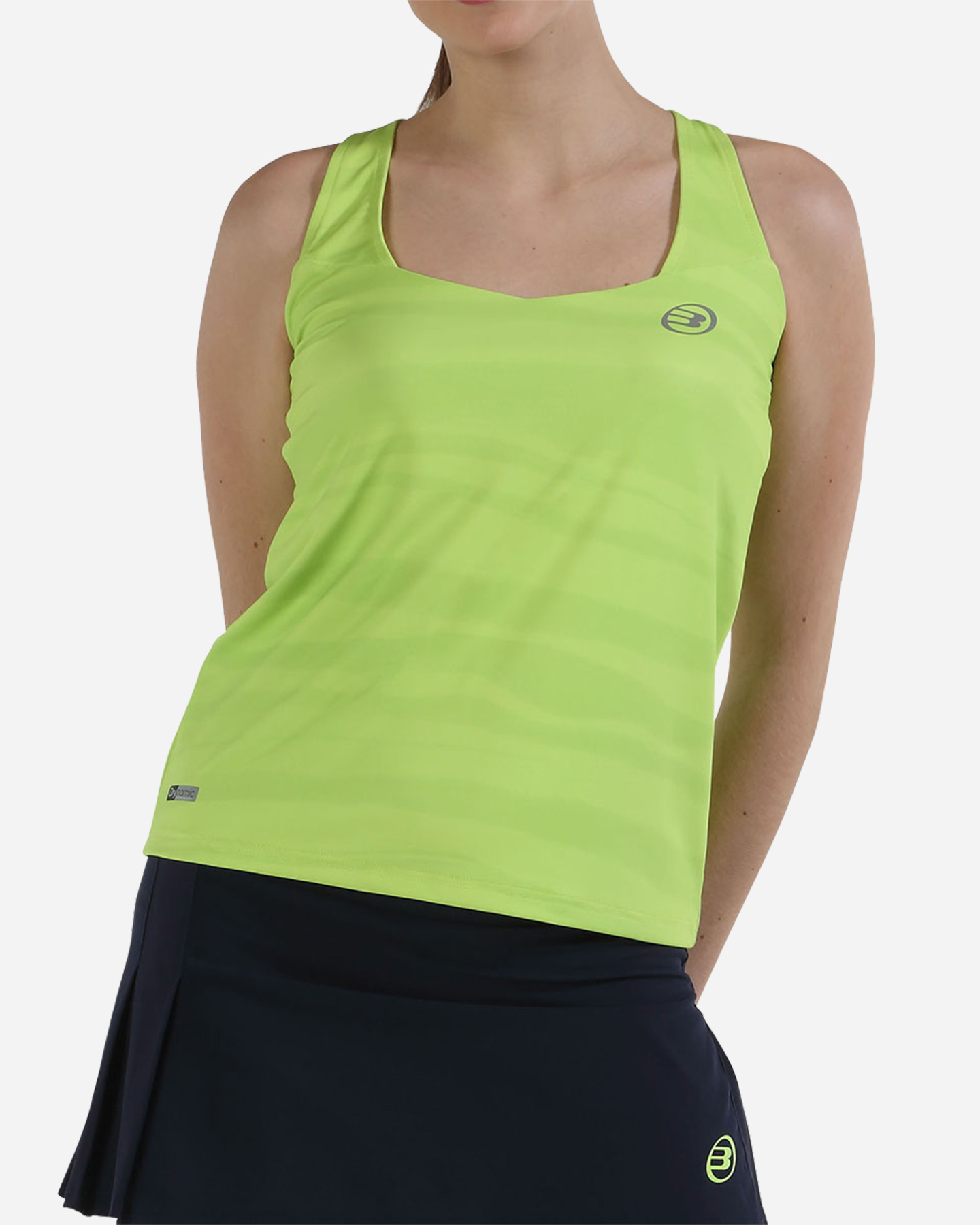 T-shirt tennis BULLPADEL JIFIA W - Verde - 0 | Cisalfa Sport