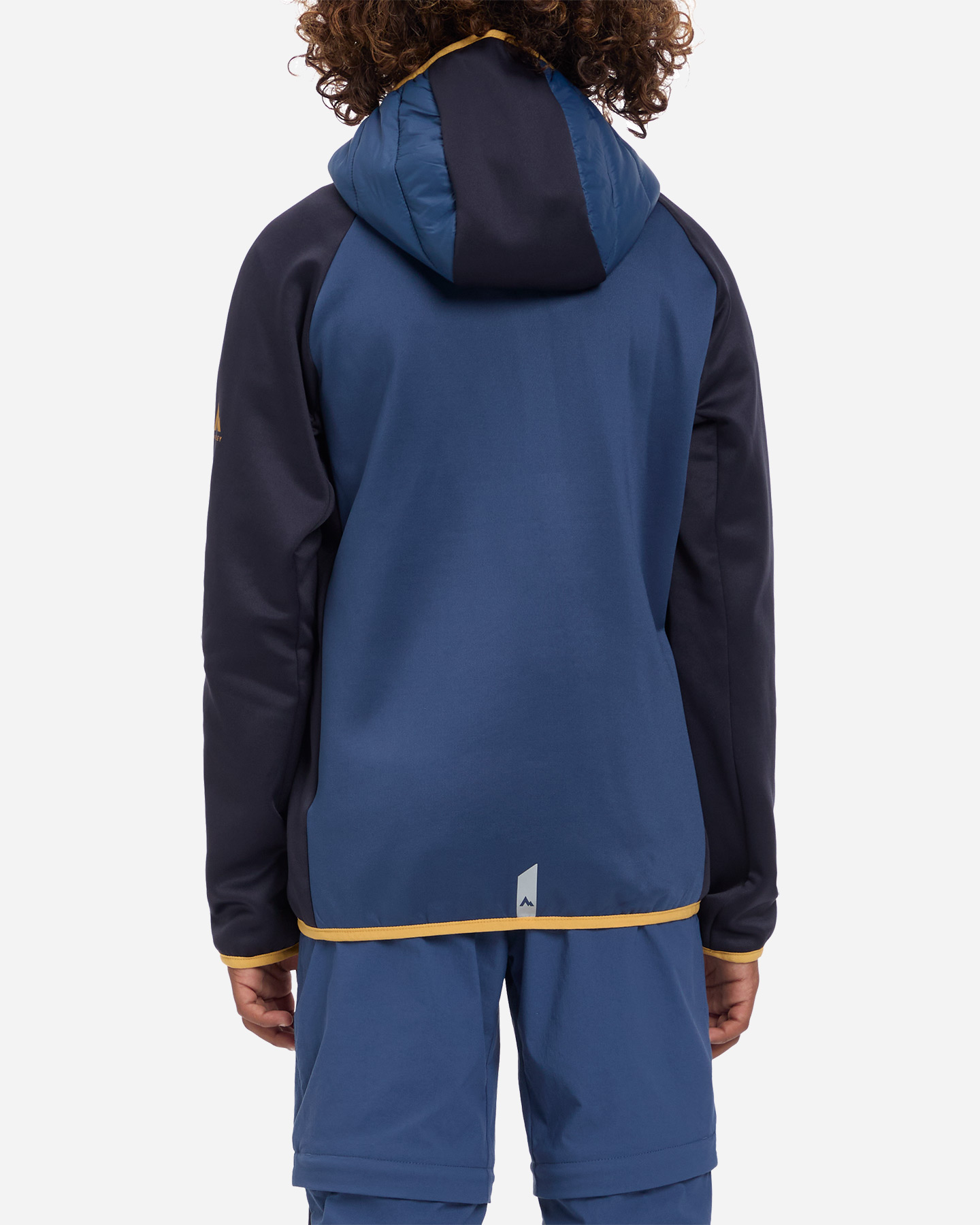 Giacca outdoor MCKINLEY SAGAN II HYBRID JR - Blu Navy - 2 | Cisalfa Sport