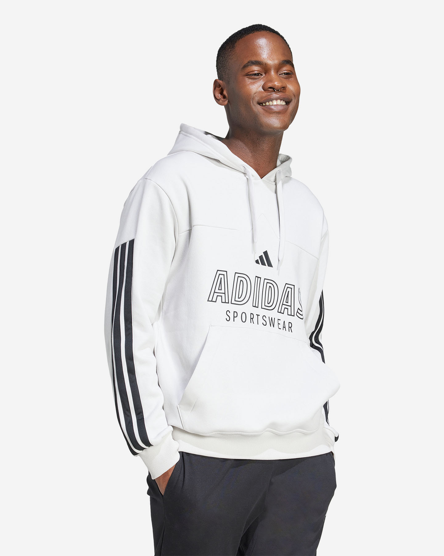 Felpa ADIDAS TIRO M - Grigio - 3 | Cisalfa Sport