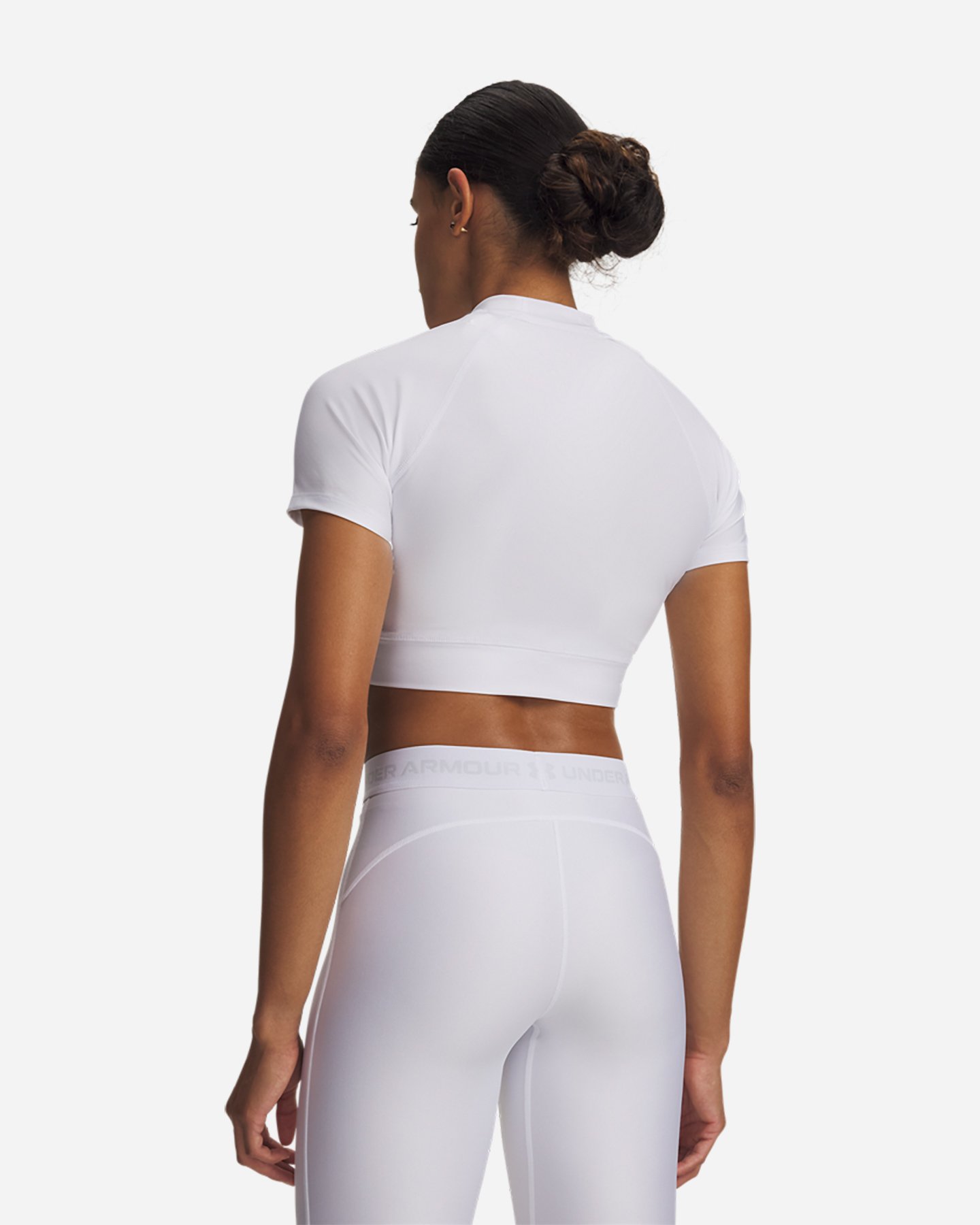 T-shirt training UNDER ARMOUR HEATGEAR W - Bianco - 1 | Cisalfa Sport