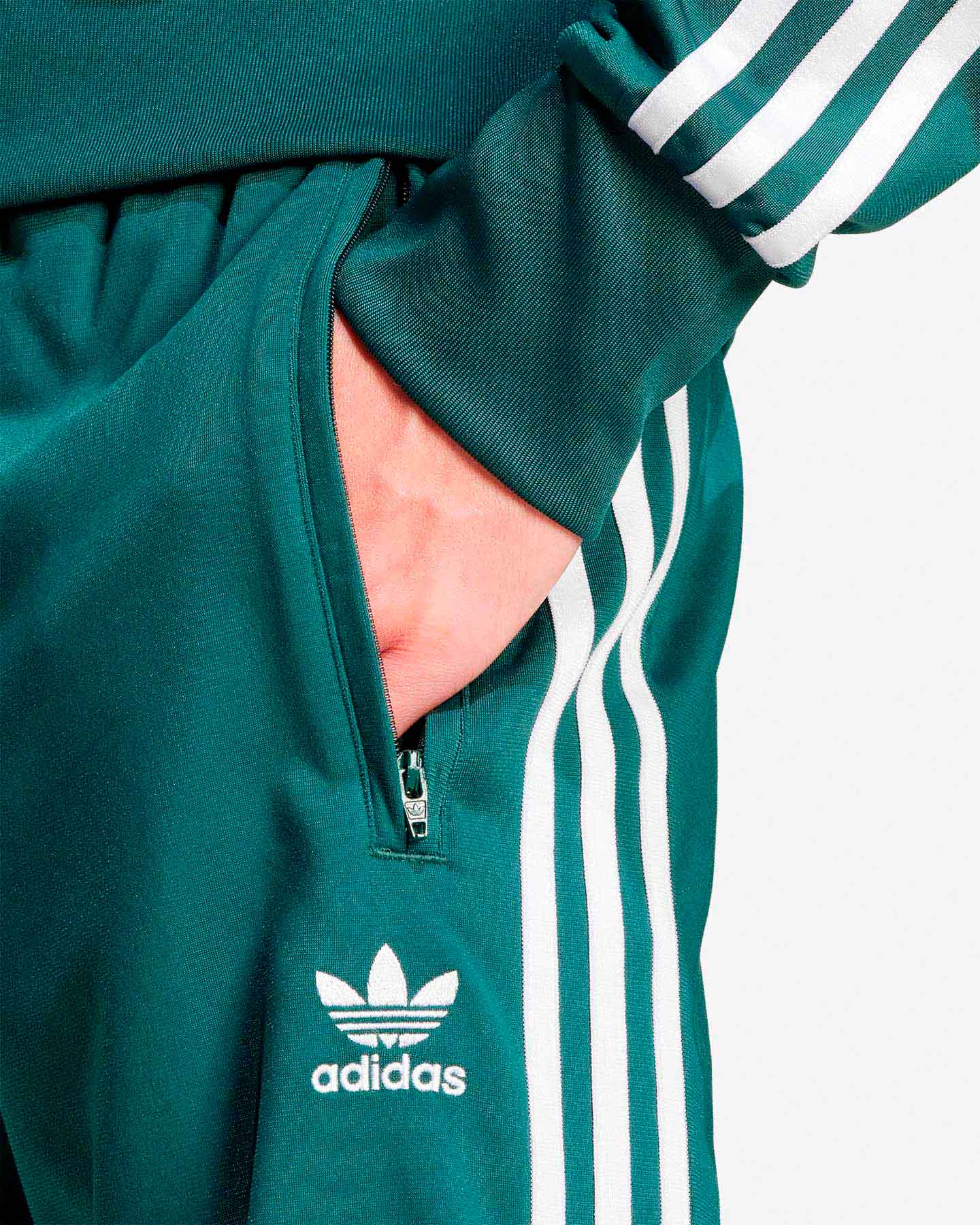 Pantalone ADIDAS FIREBIRD M - Verde - 5 | Cisalfa Sport