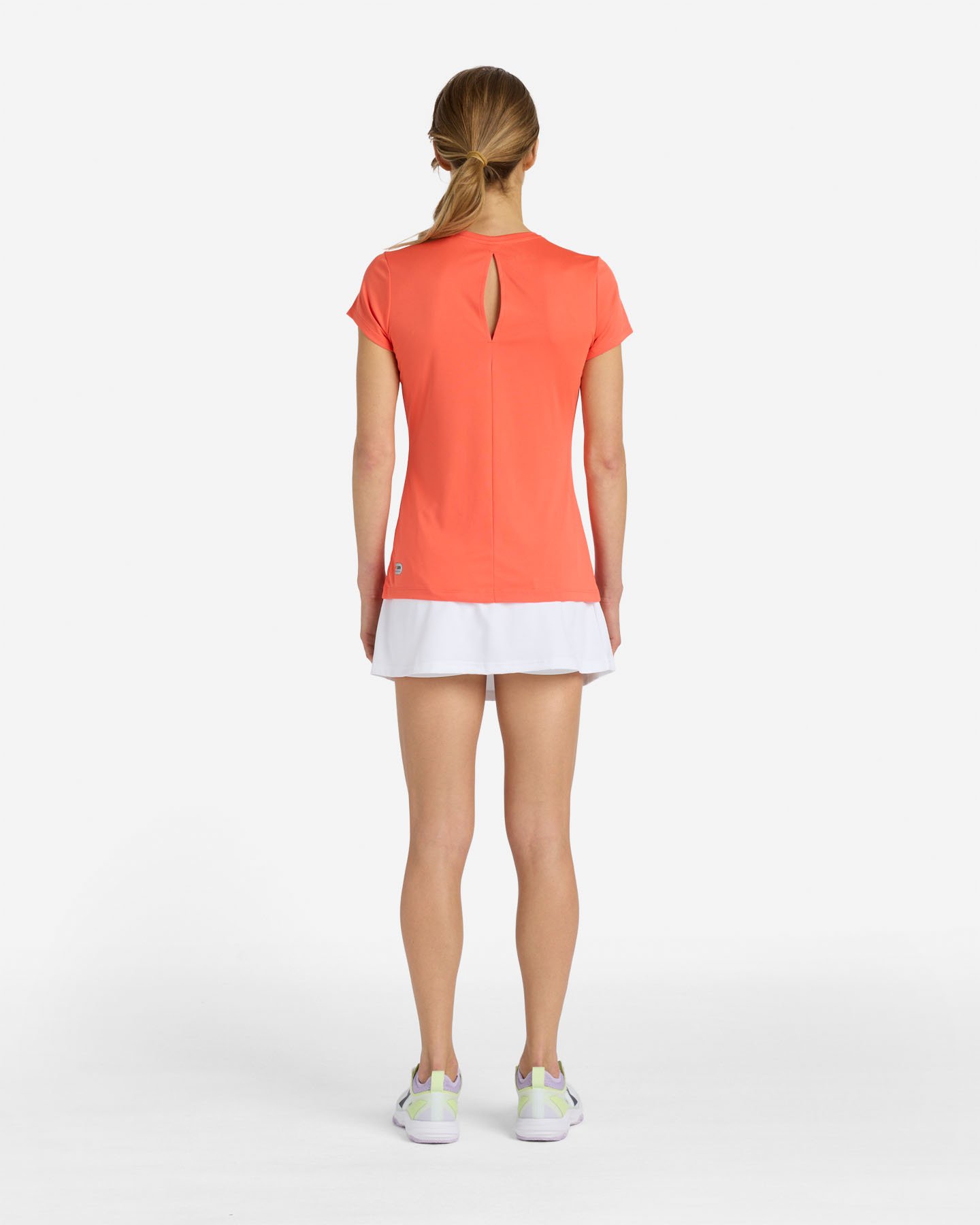 T-shirt tennis ABC ESSENTIAL W - Rosa - 3 | Cisalfa Sport