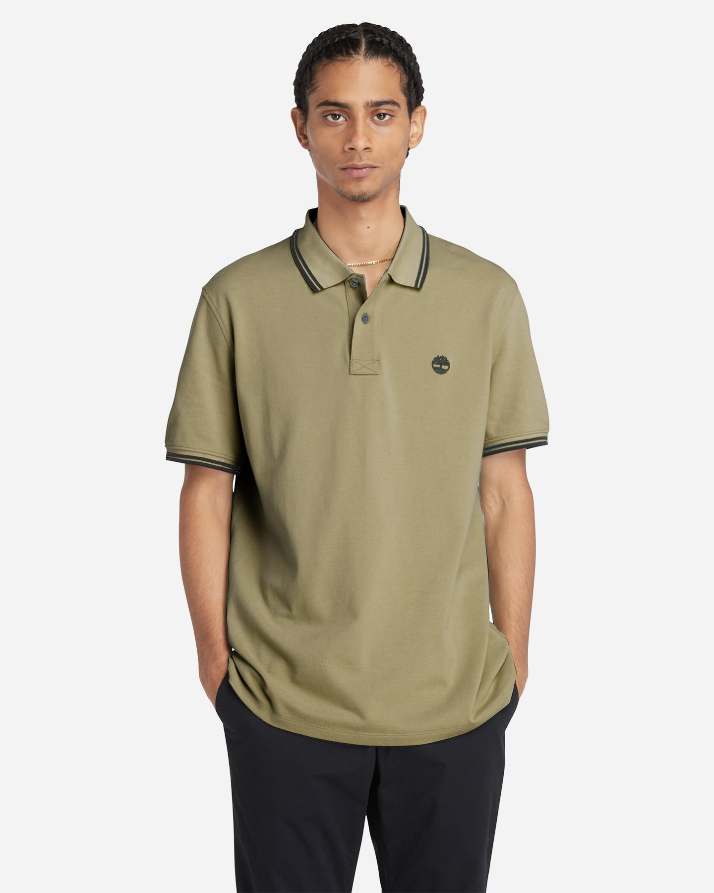 Polo TIMBERLAND PROFILI M - Verde - 1 | Cisalfa Sport