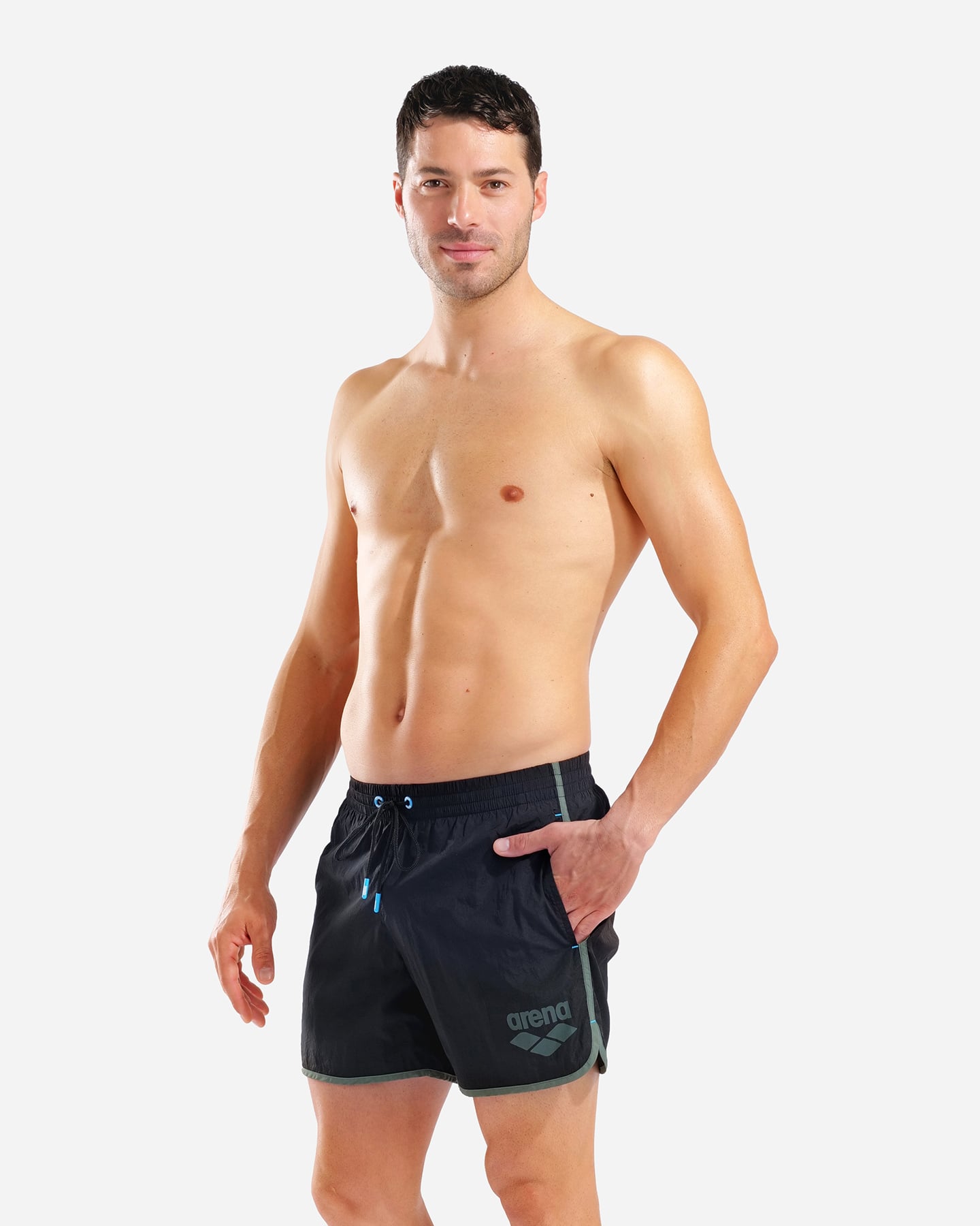 Boxer mare ARENA BIG LOGO M - Nero - 0 | Cisalfa Sport