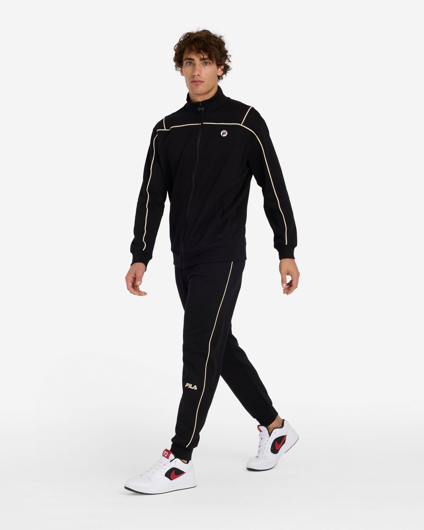 Felpa FILA SMALL PATCH M - Nero - 4 | Cisalfa Sport