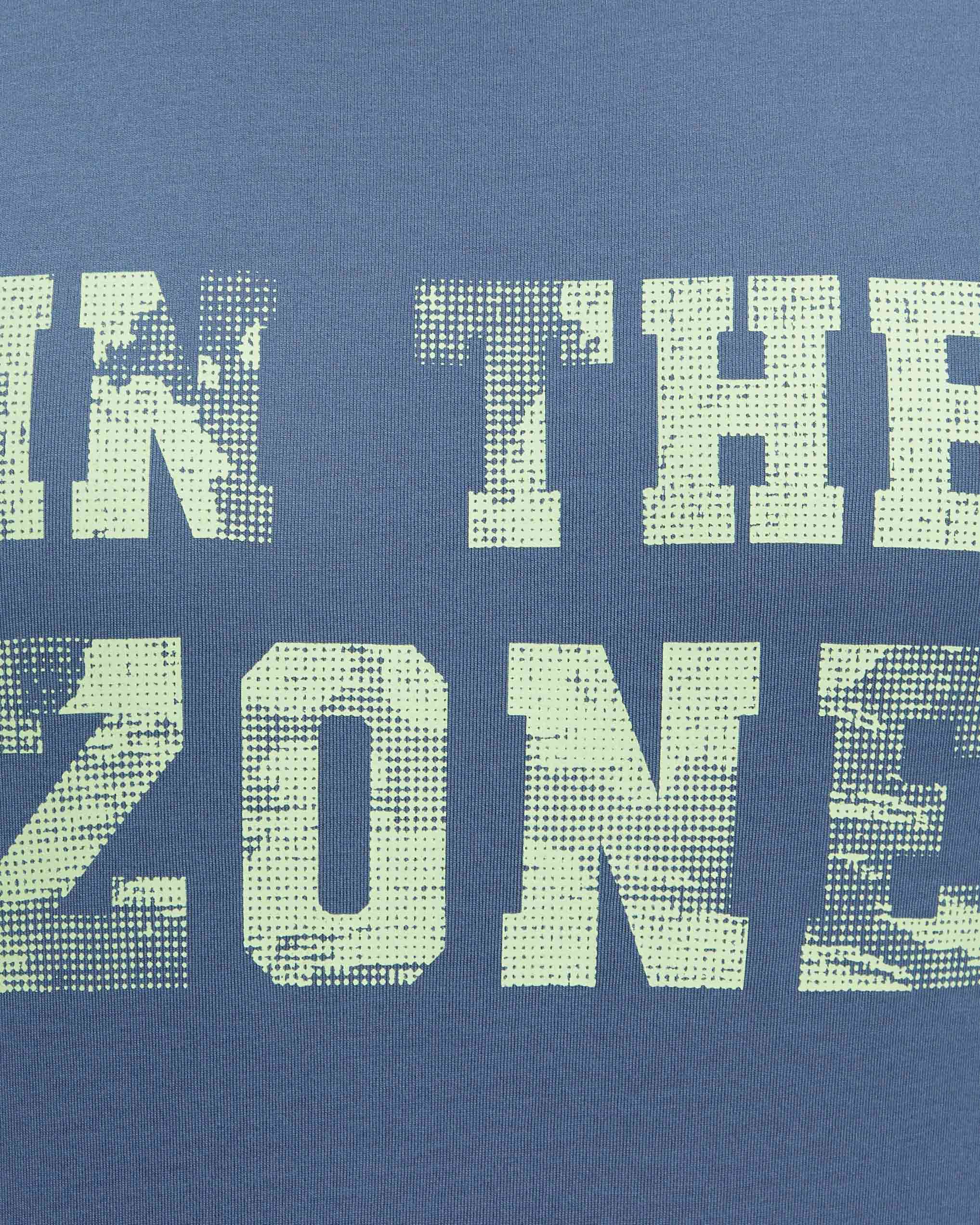T-shirt training ENERGETICS TOMMI V GRAPHIC M - Blu Navy - 5 | Cisalfa Sport