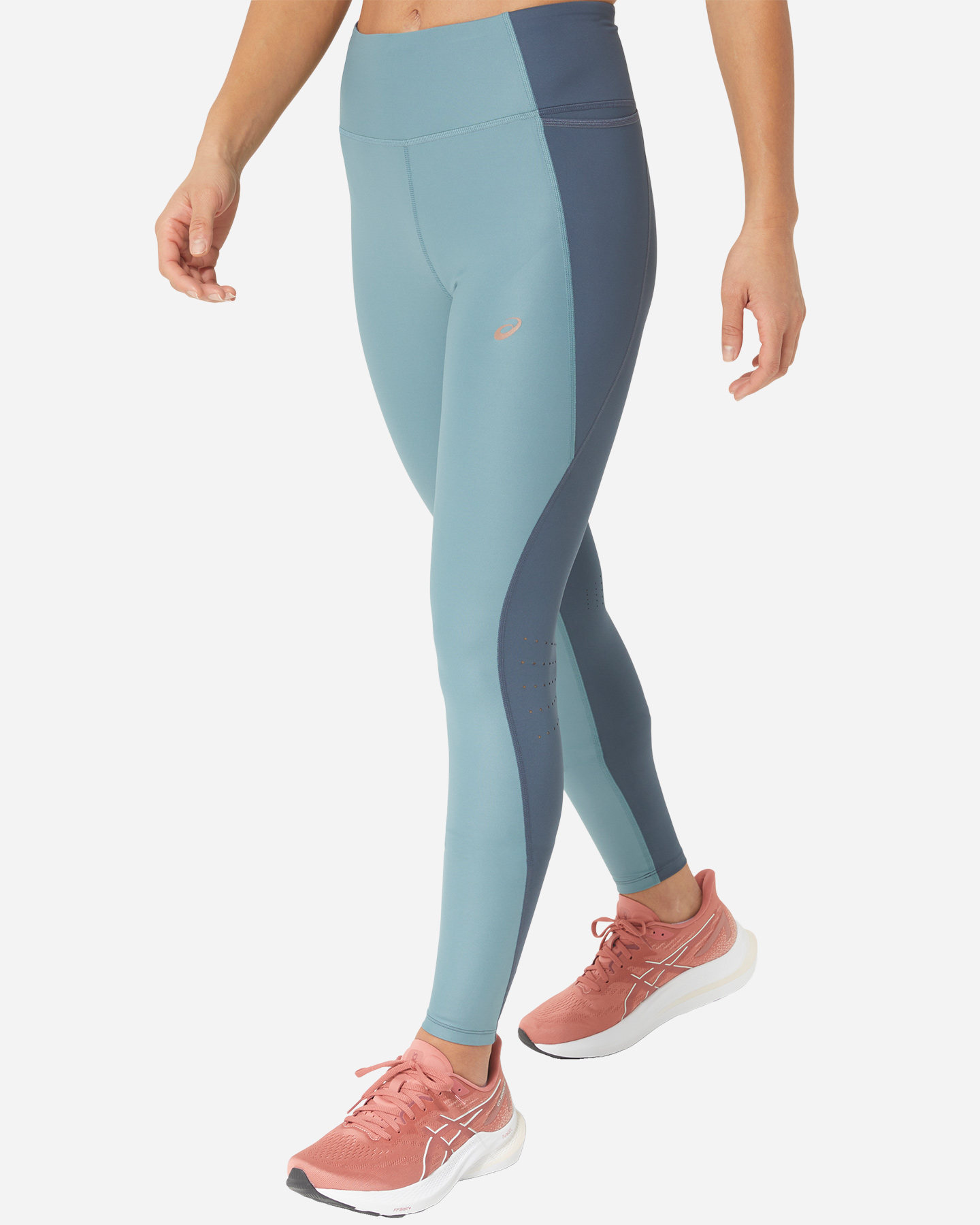 Fuseaux running ASICS NAGINO RUN 7/8 W - Azzurro - 2 | Cisalfa Sport