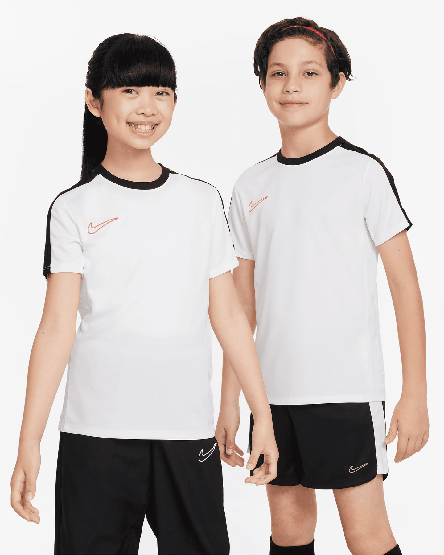 Maglia calcio NIKE DRI FIT ACADEMY 23 JR - Bianco - 6 | Cisalfa Sport