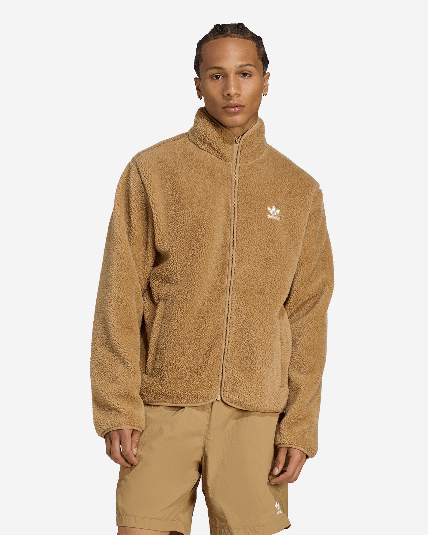 Felpa ADIDAS SMALL LOGO TREFOIL M - Marrone - 1 | Cisalfa Sport