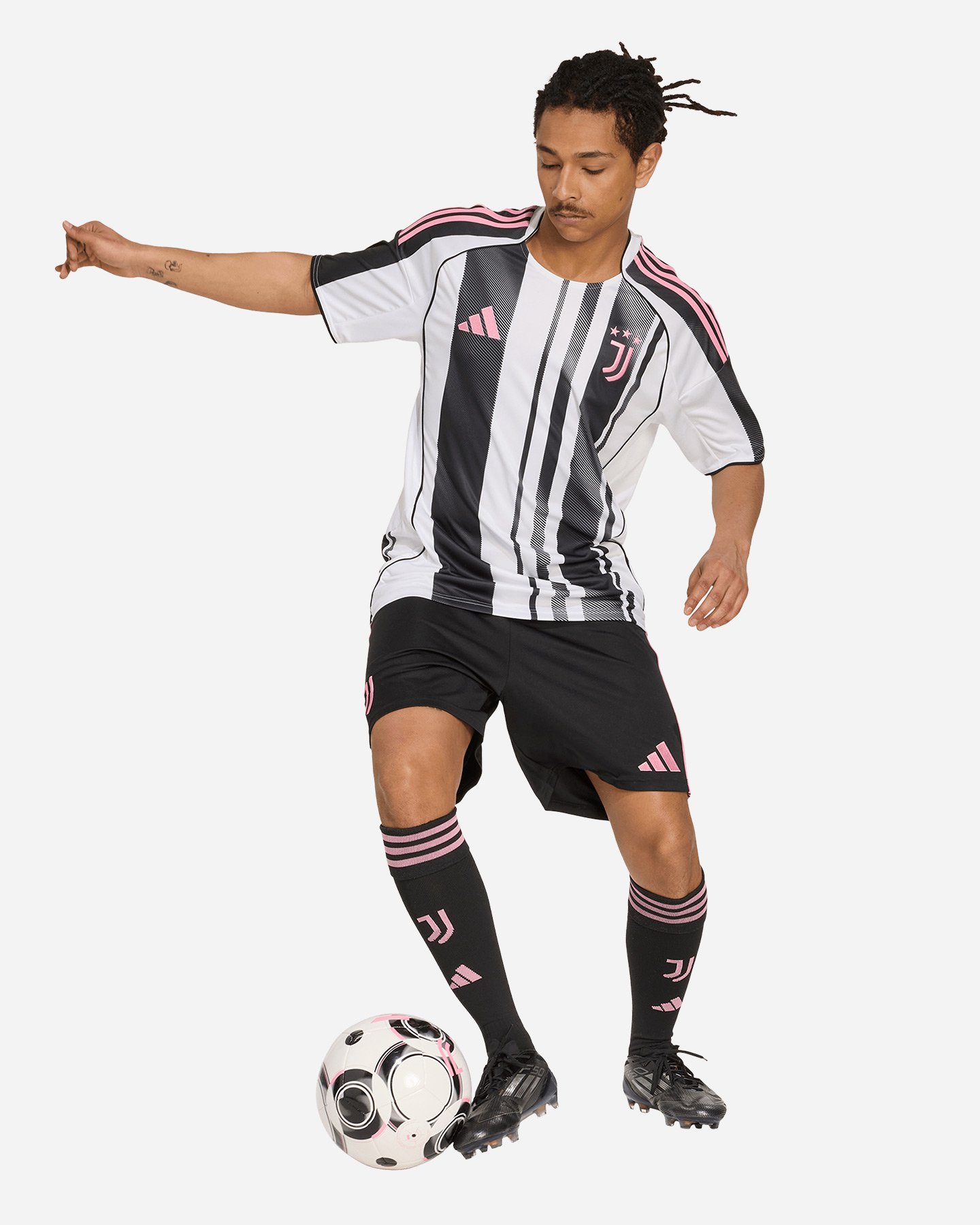 Pantaloncini calcio ufficiali ADIDAS JUVENTUS HOME 25-26 M - Nero - 4 | Cisalfa Sport