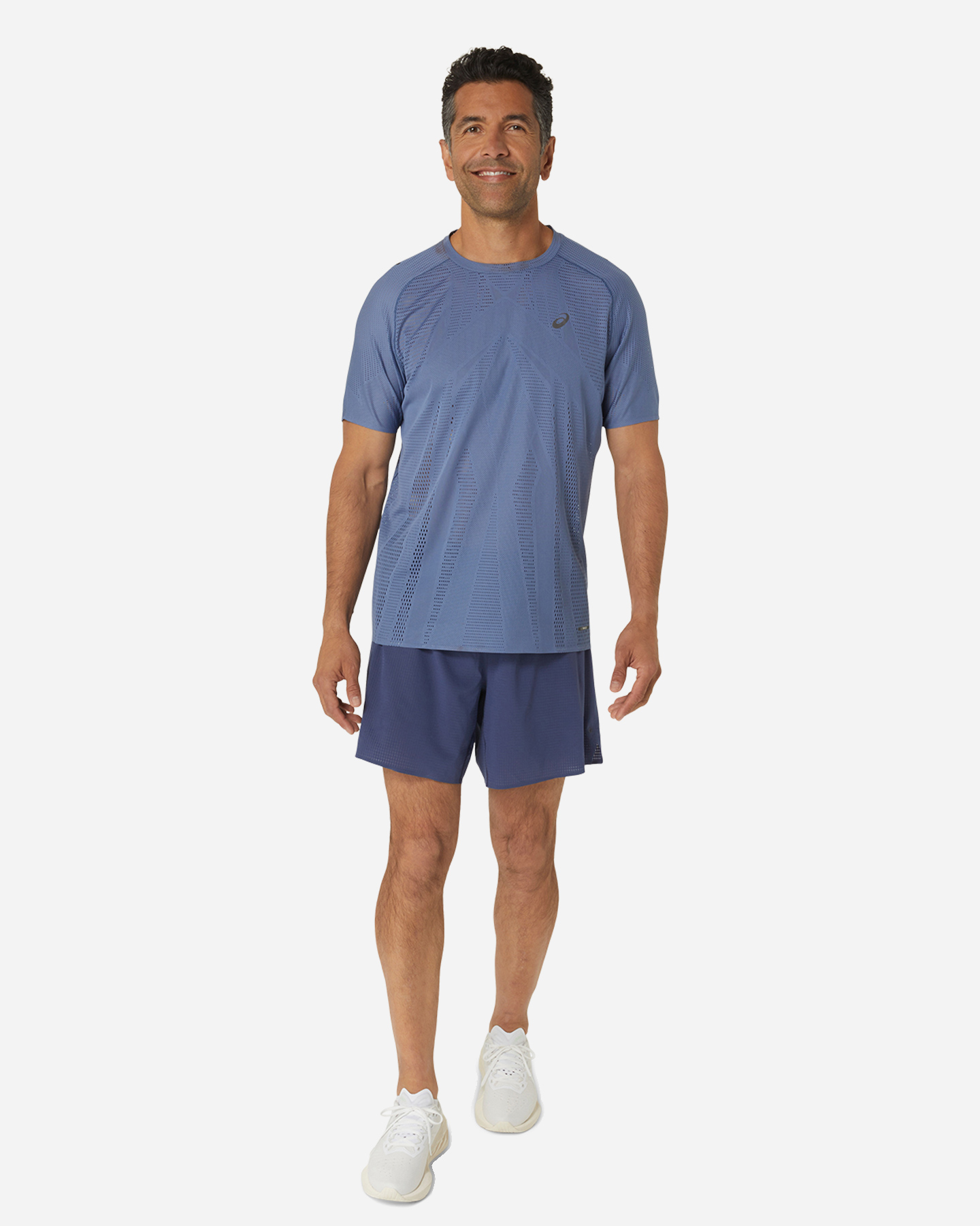 T-shirt running ASICS METARUN M - Blu - 4 | Cisalfa Sport