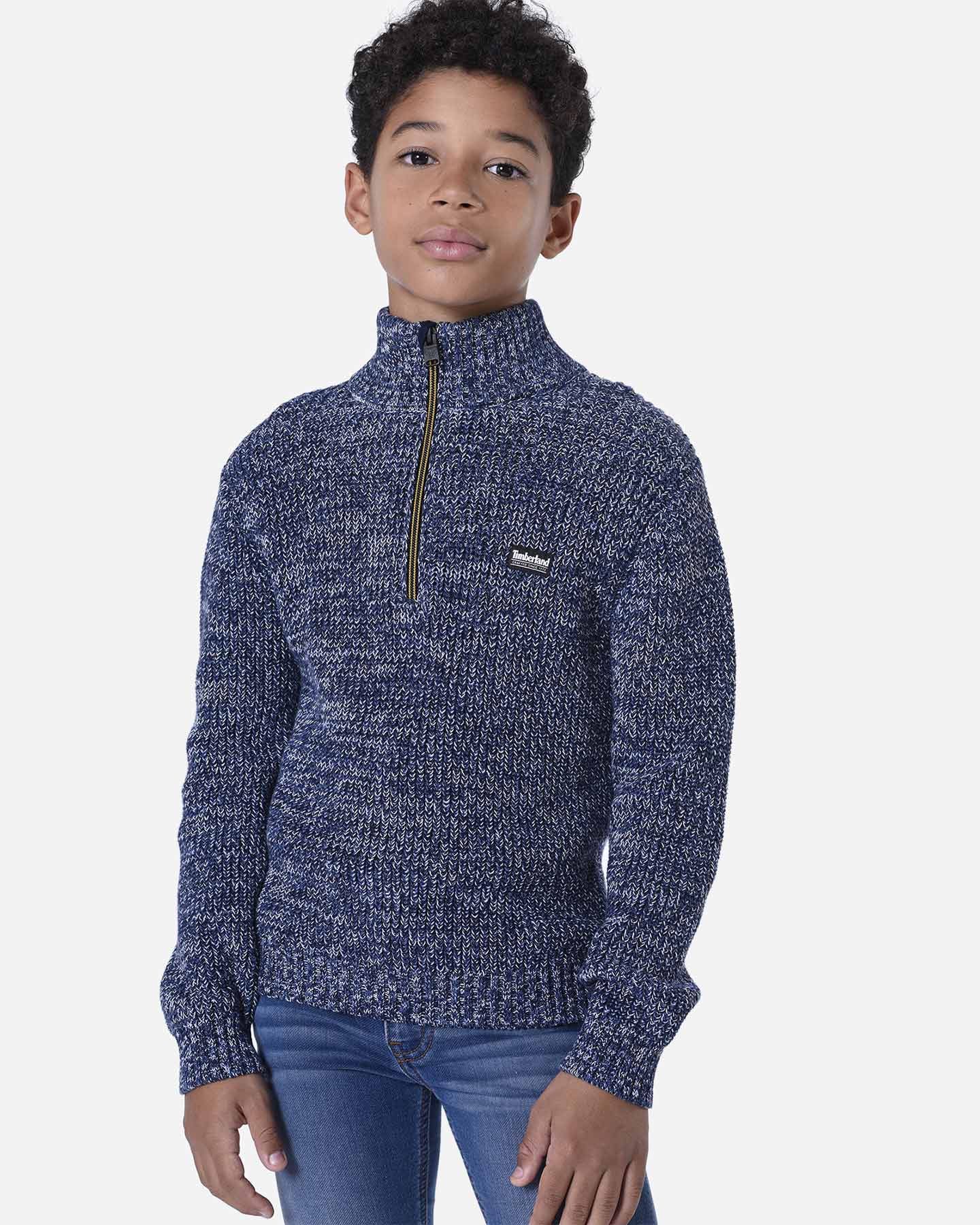 Maglione TIMBERLAND CLASSIC JR - Blu - 3 | Cisalfa Sport