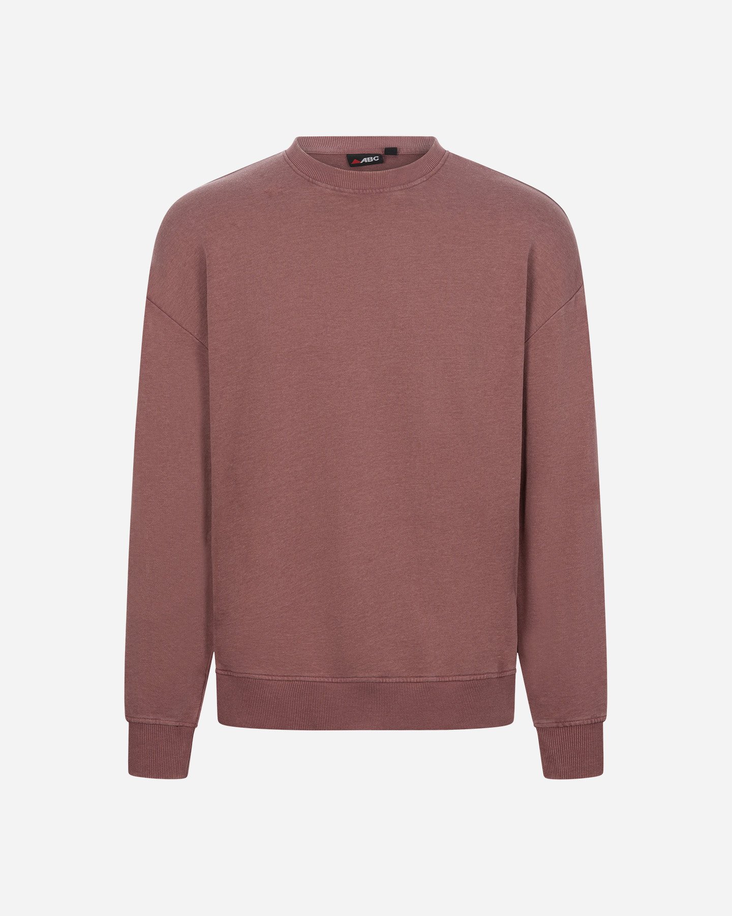 Abc Basic Athletic M - Felpa - Uomo - Rosso