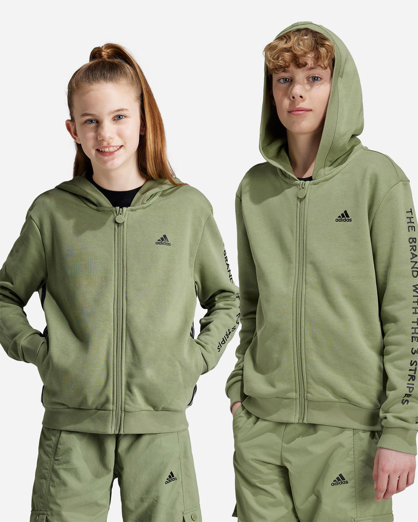 Felpa ADIDAS STREET JAM JR - Verde - 1 | Cisalfa Sport